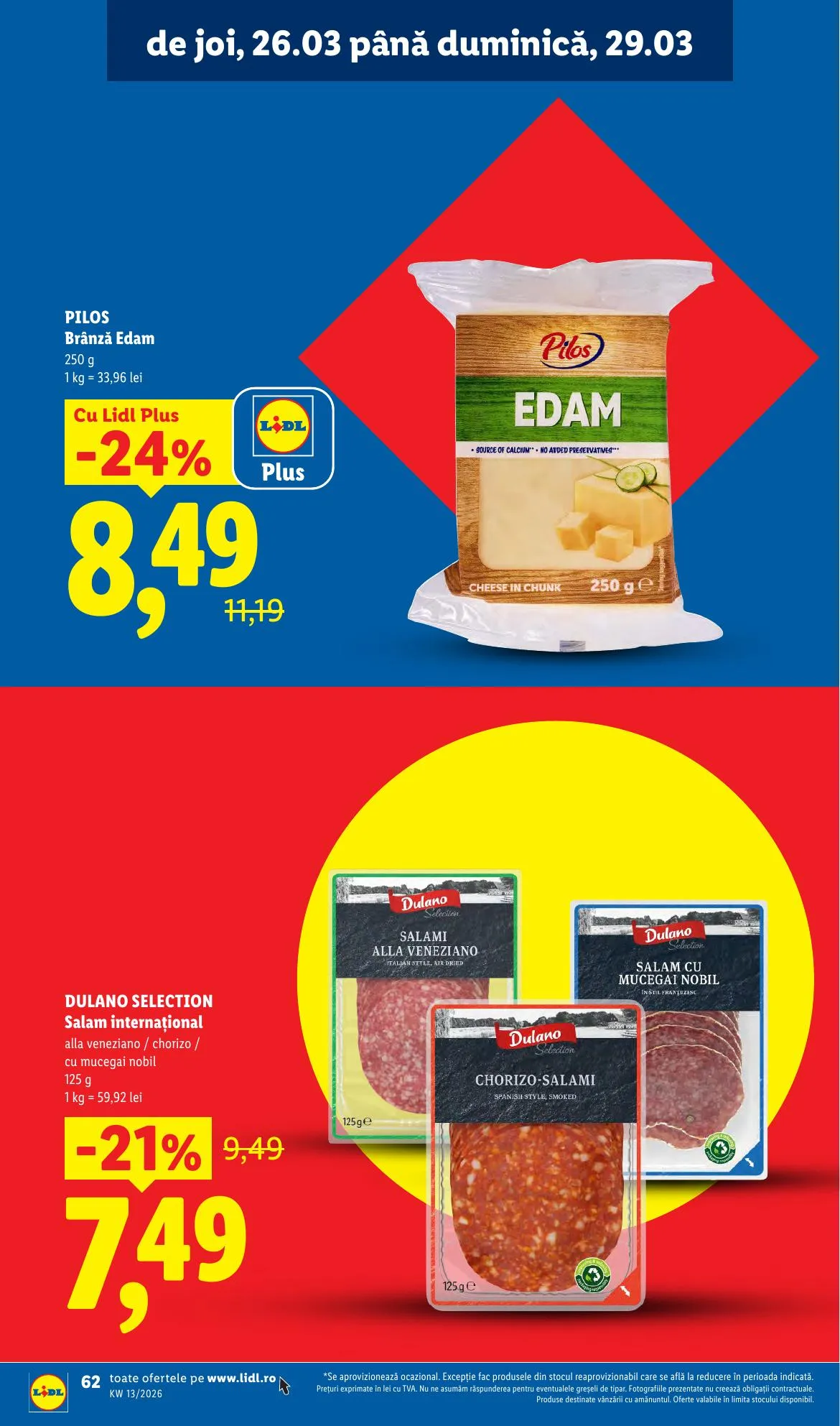 Lidl akciós újság Románia 03.23–03.29 – 62. oldal