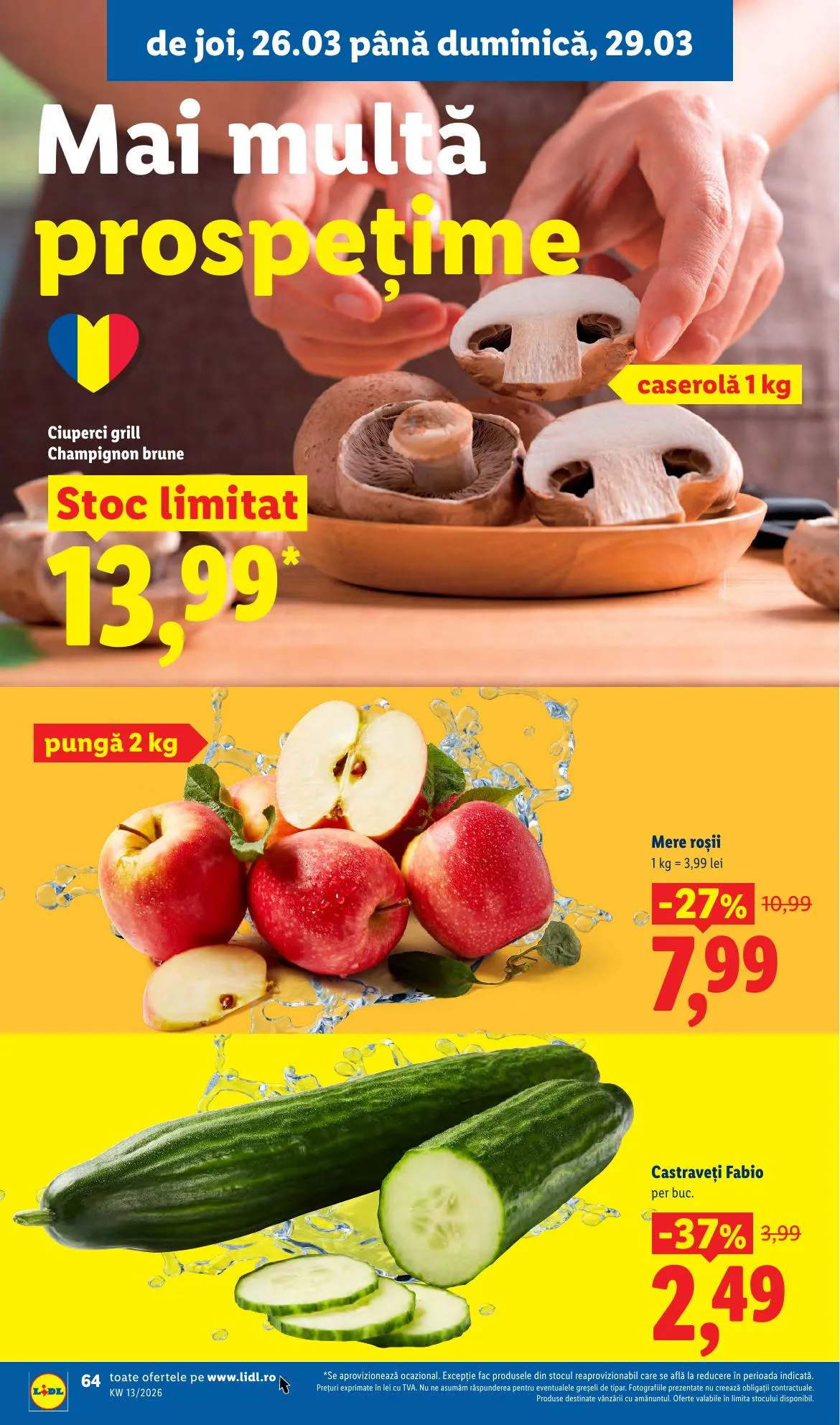 Lidl akciós újság Románia 03.23–03.29 – 64. oldal