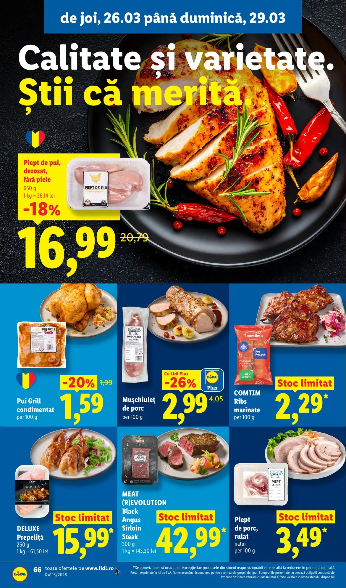 Lidl akciós újság Románia 03.23–03.29 – 66. oldal