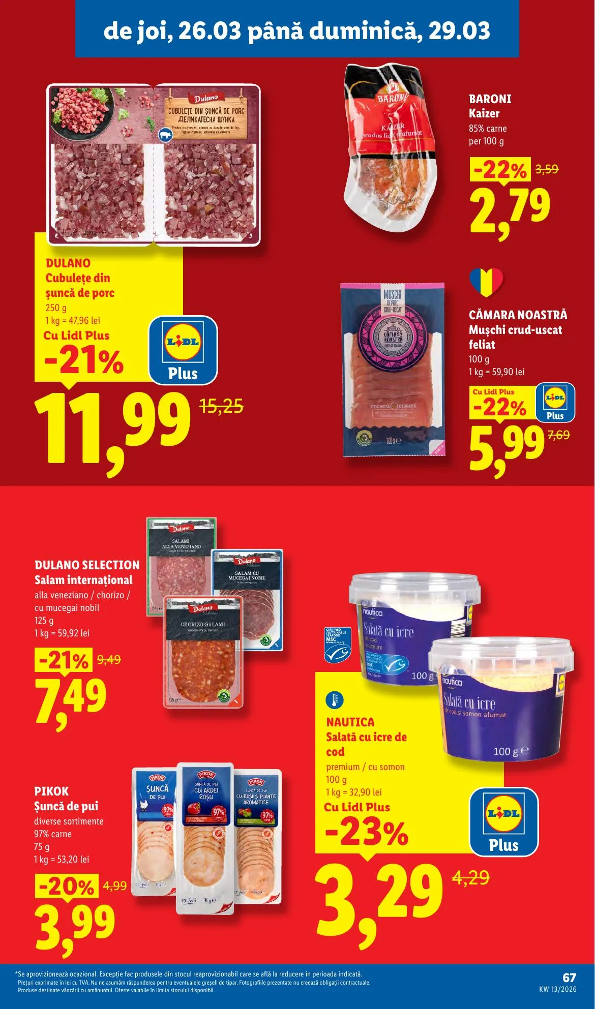 Lidl akciós újság Románia 03.23–03.29 – 67. oldal