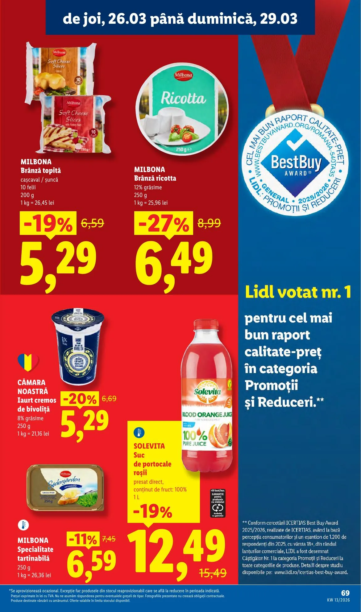 Lidl akciós újság Románia 03.23–03.29 – 69. oldal