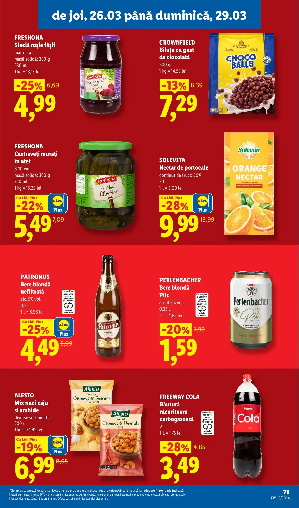 Lidl akciós újság Románia 03.23–03.29 – 71. oldal