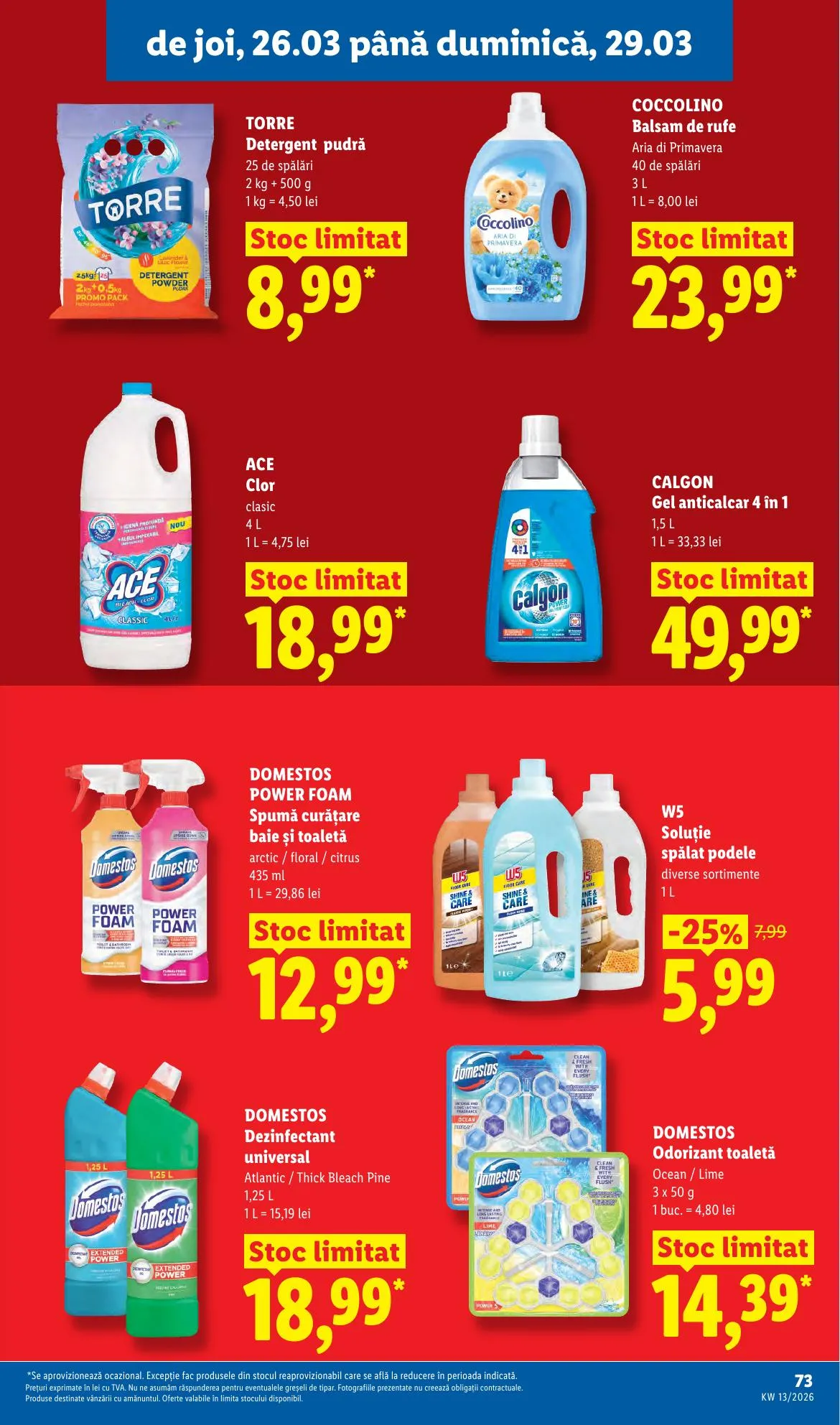 Lidl akciós újság Románia 03.23–03.29 – 73. oldal