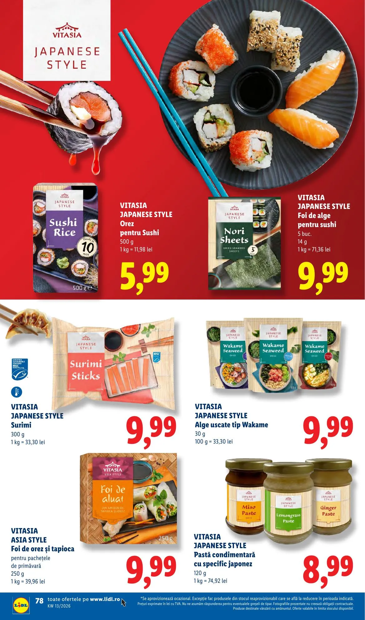 Lidl akciós újság Románia 03.23–03.29 – 78. oldal