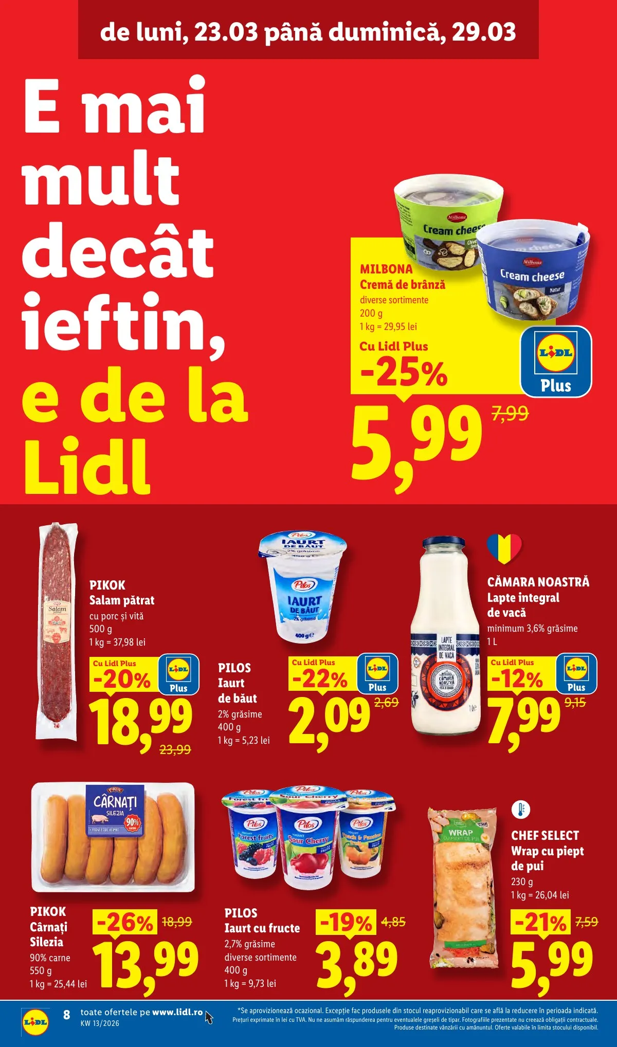Lidl akciós újság Románia 03.23–03.29 – 8. oldal