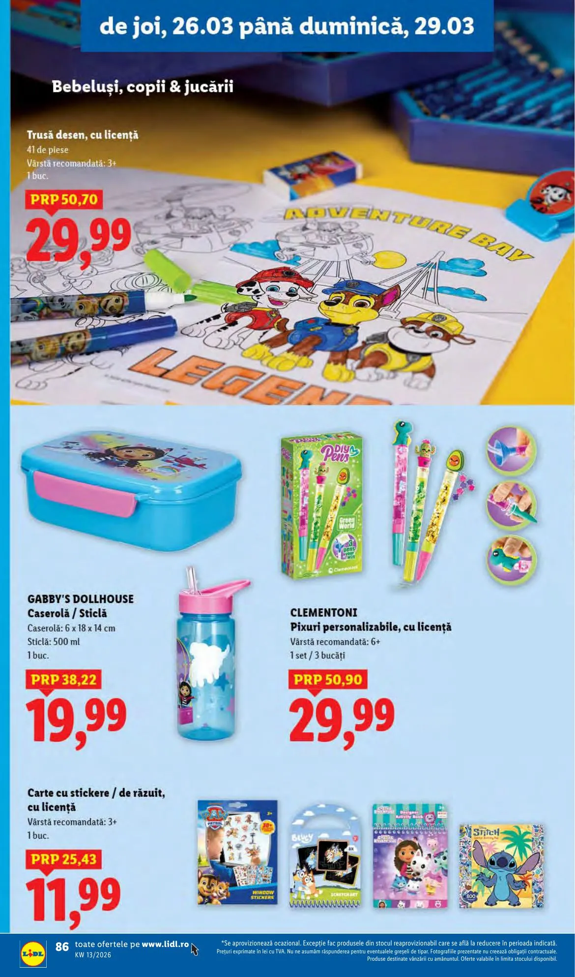 Lidl akciós újság Románia 03.23–03.29 – 86. oldal