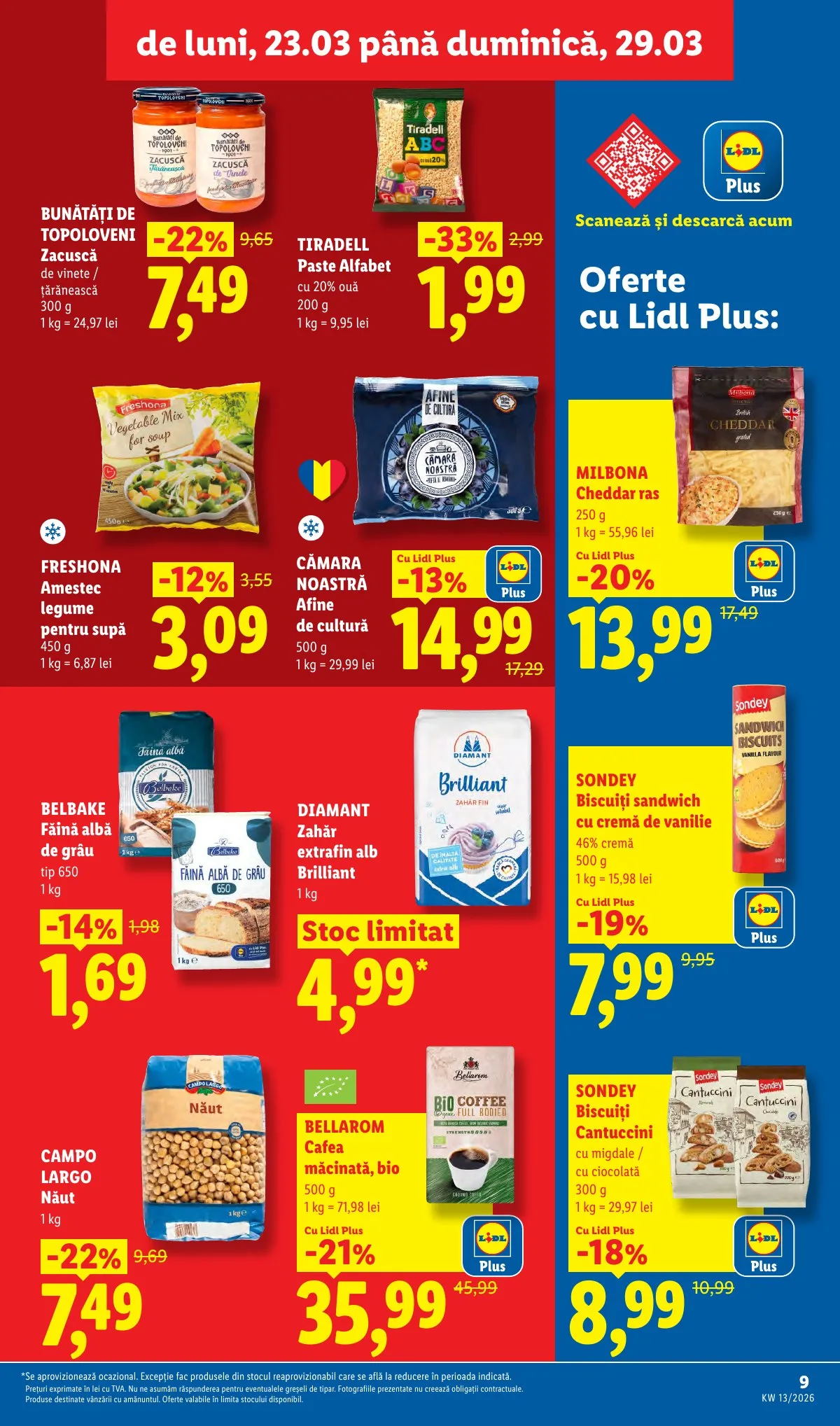 Lidl akciós újság Románia 03.23–03.29 – 9. oldal
