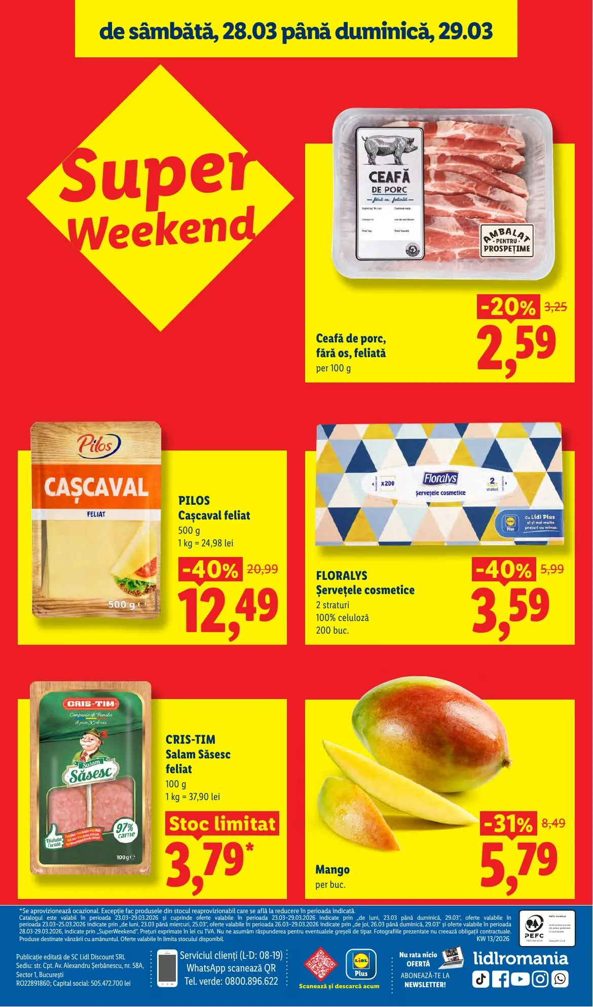 Lidl akciós újság Románia 03.23–03.29 – 92. oldal