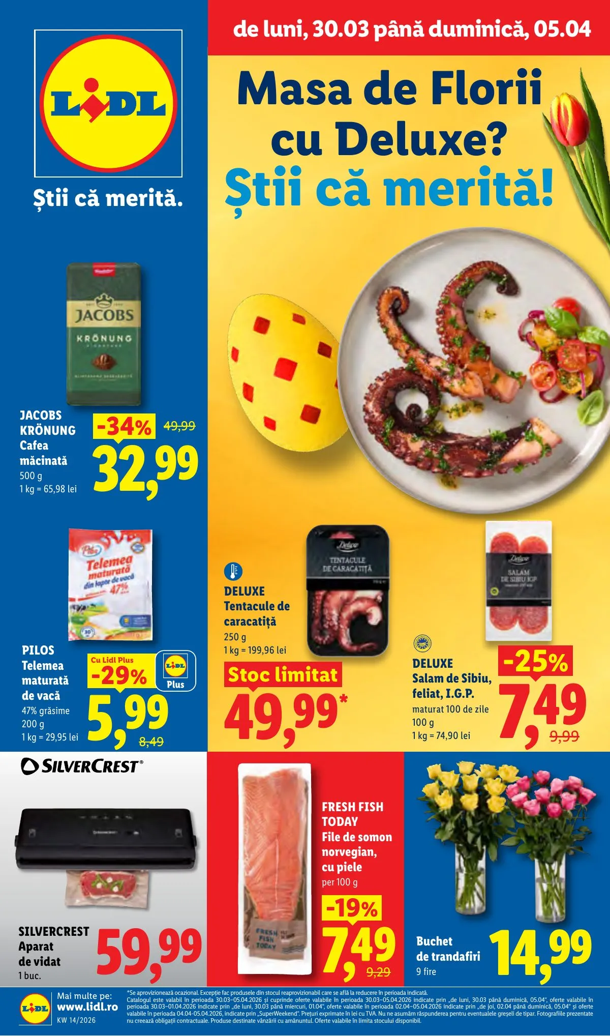 Lidl akciós újság Románia 03.30–04.05