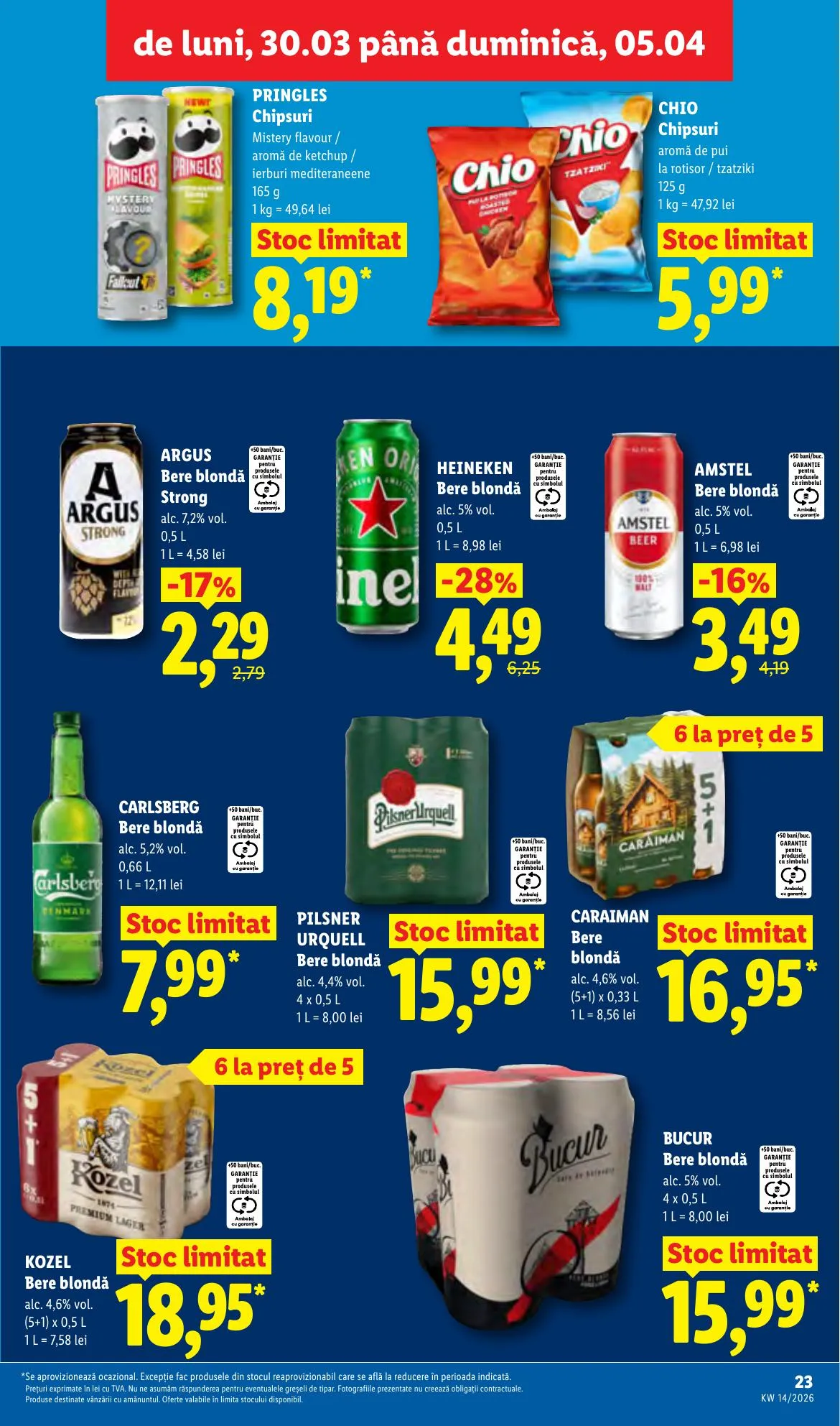 Lidl akciós újság Románia 03.30–04.05 – 23. oldal
