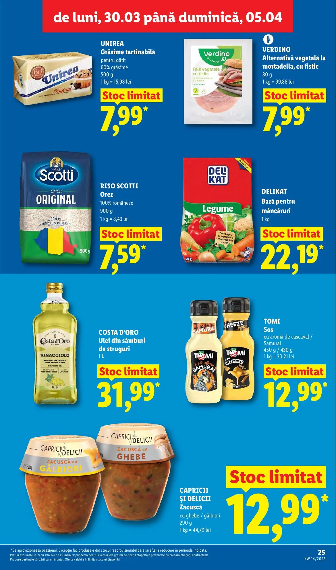 Lidl akciós újság Románia 03.30–04.05 – 25. oldal