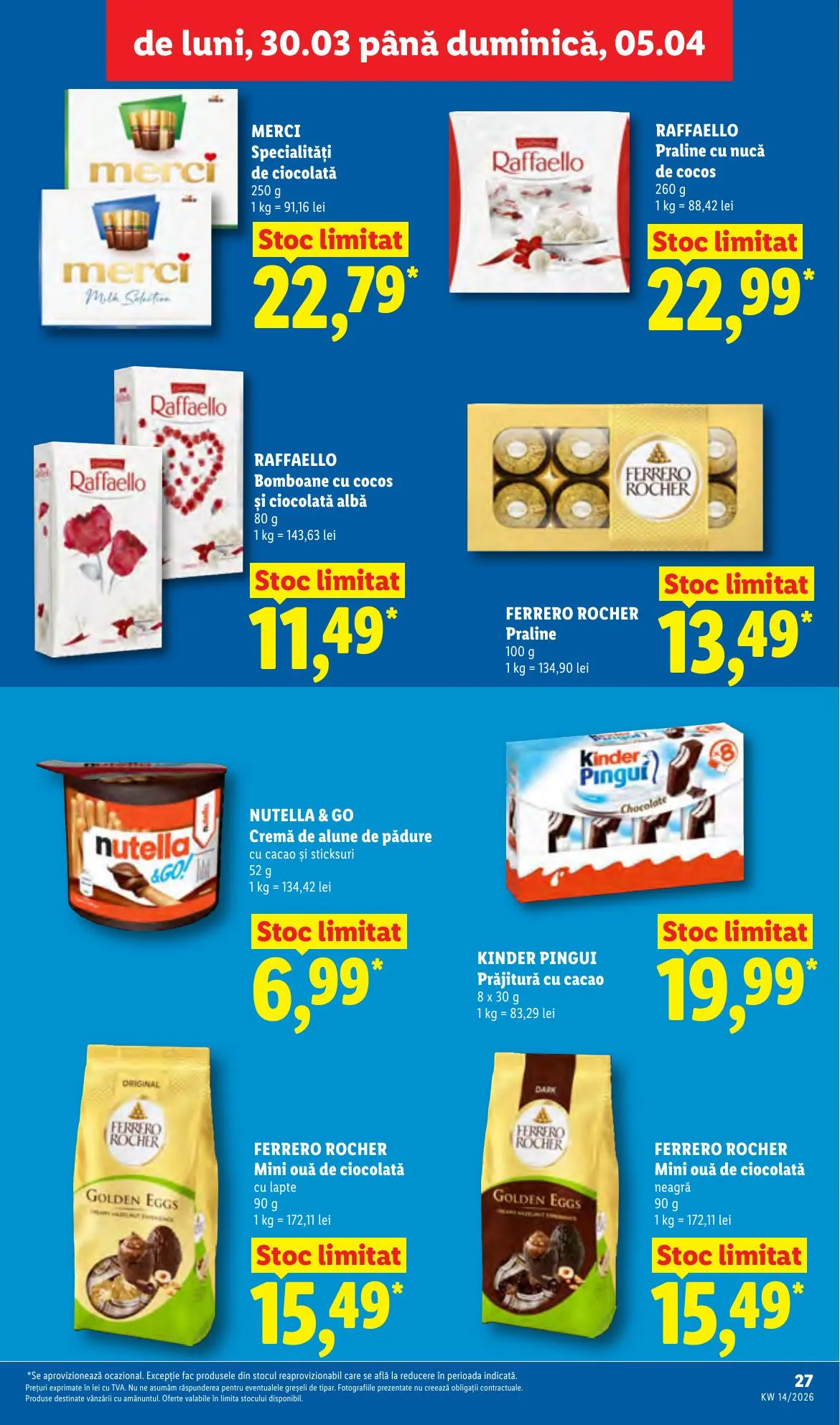 Lidl akciós újság Románia 03.30–04.05 – 27. oldal