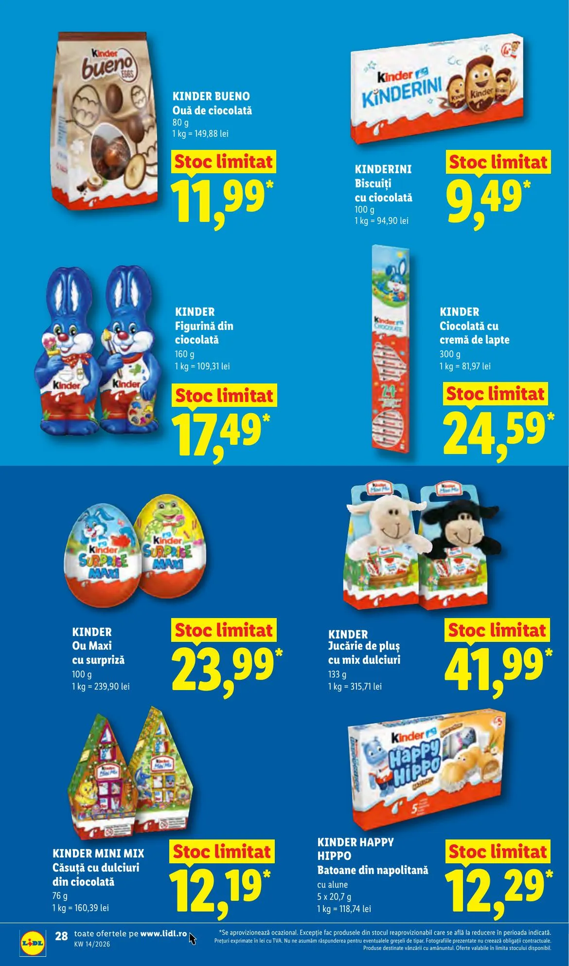 Lidl akciós újság Románia 03.30–04.05 – 28. oldal