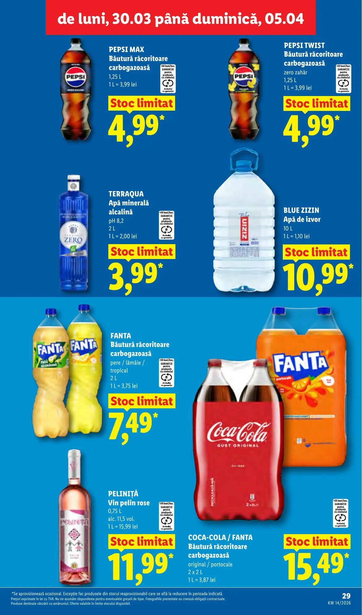 Lidl akciós újság Románia 03.30–04.05 – 29. oldal