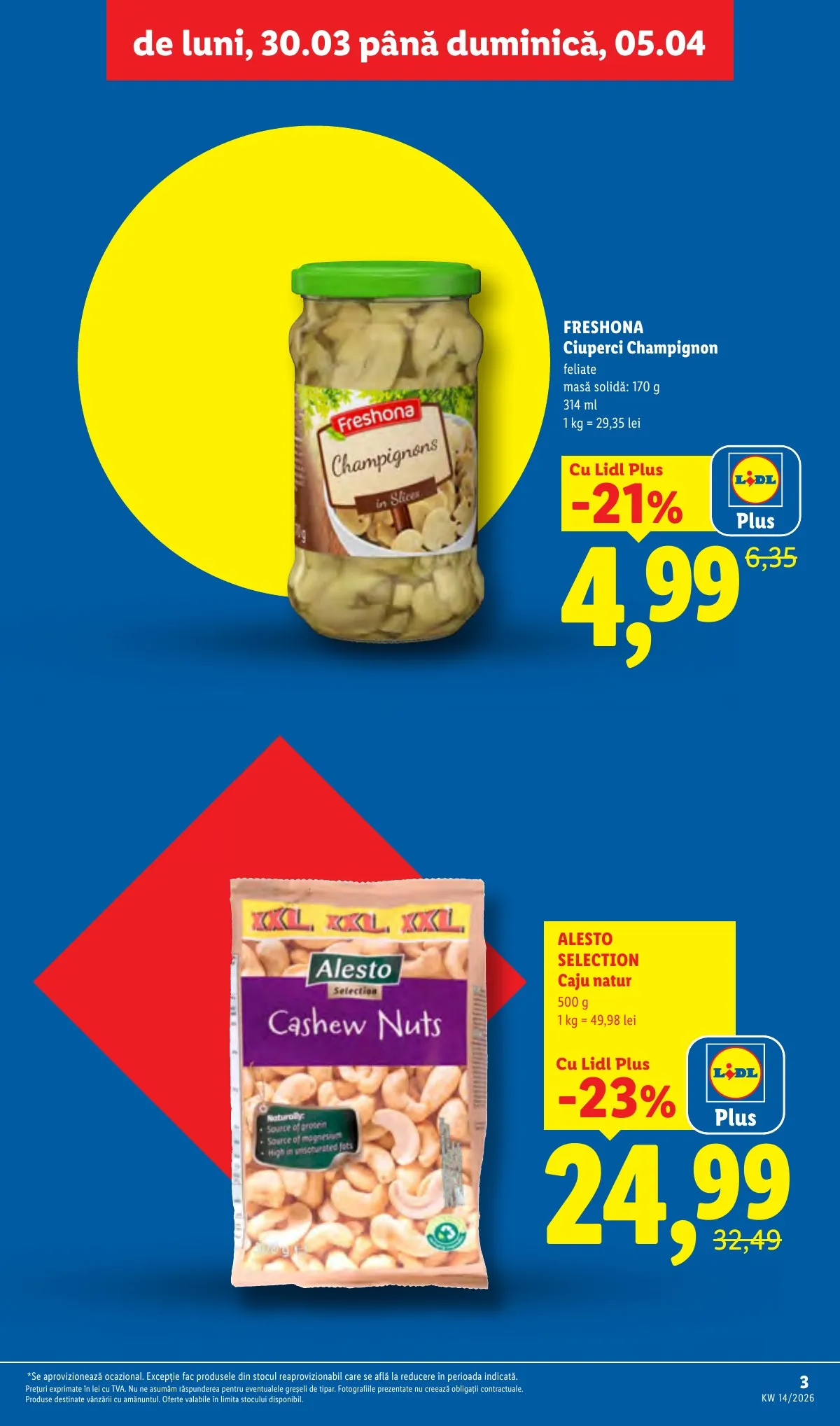 Lidl akciós újság Románia 03.30–04.05 – 3. oldal