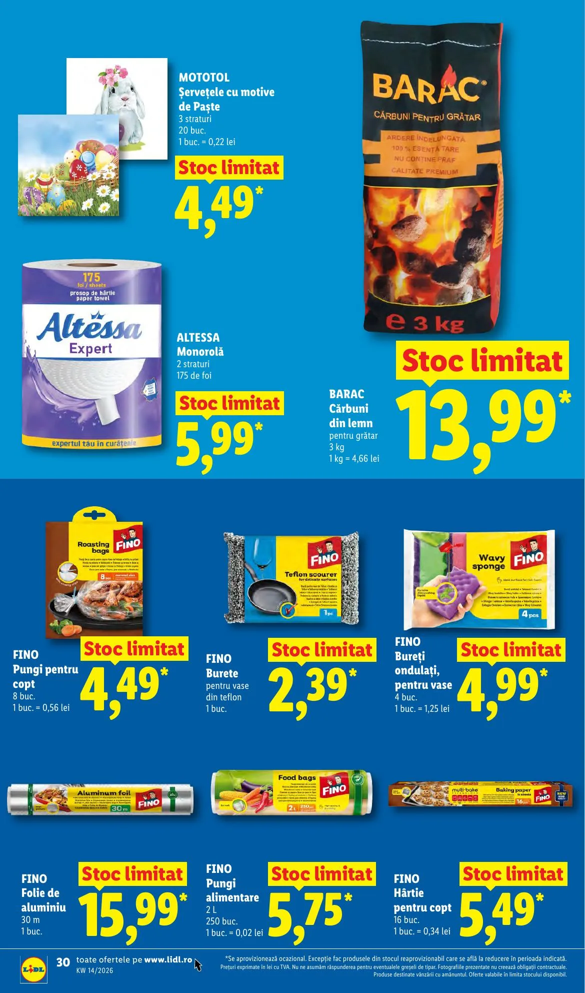 Lidl akciós újság Románia 03.30–04.05 – 30. oldal