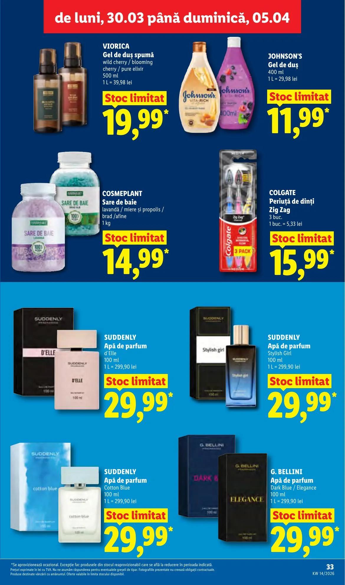 Lidl akciós újság Románia 03.30–04.05 – 33. oldal
