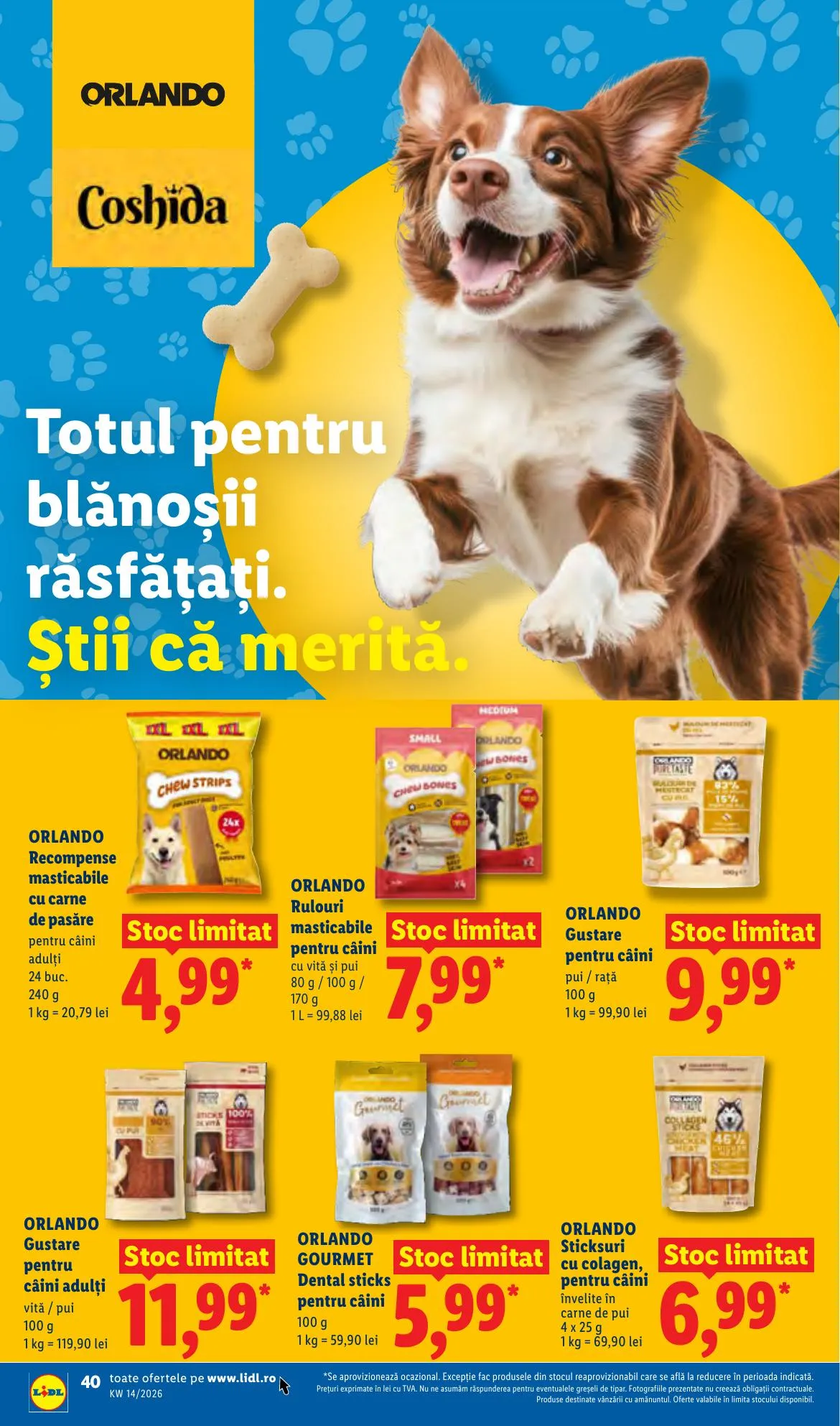 Lidl akciós újság Románia 03.30–04.05 – 40. oldal