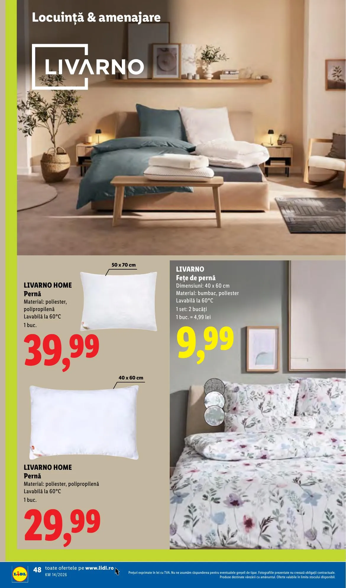 Lidl akciós újság Románia 03.30–04.05 – 48. oldal