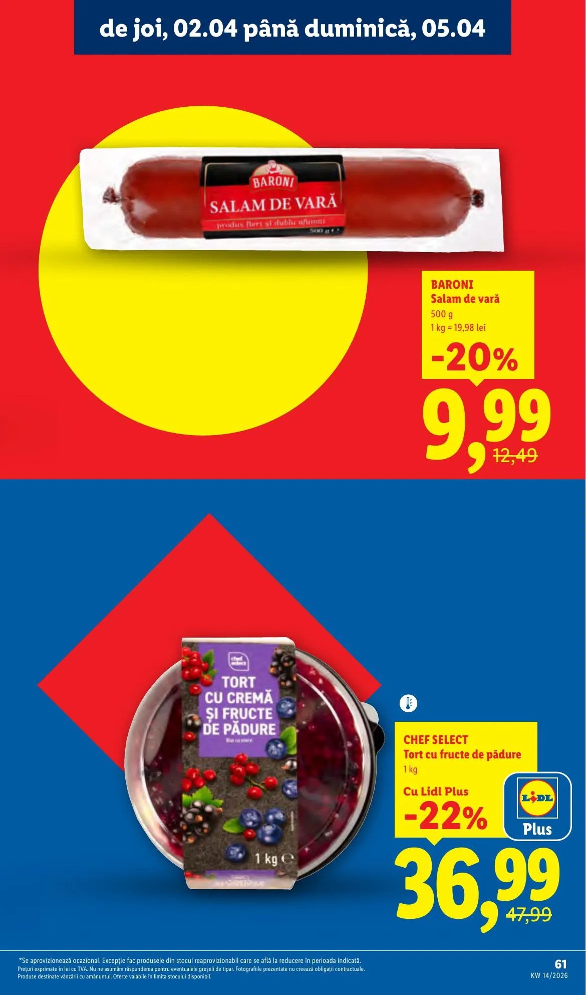 Lidl akciós újság Románia 03.30–04.05 – 61. oldal