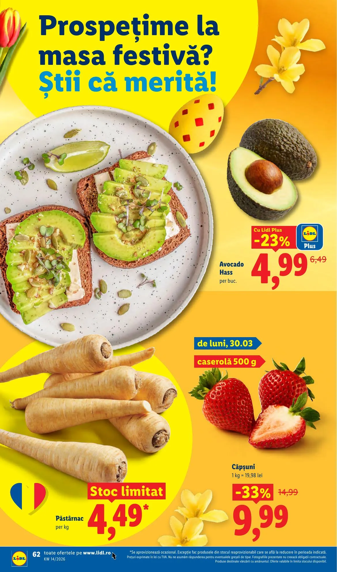 Lidl akciós újság Románia 03.30–04.05 – 62. oldal