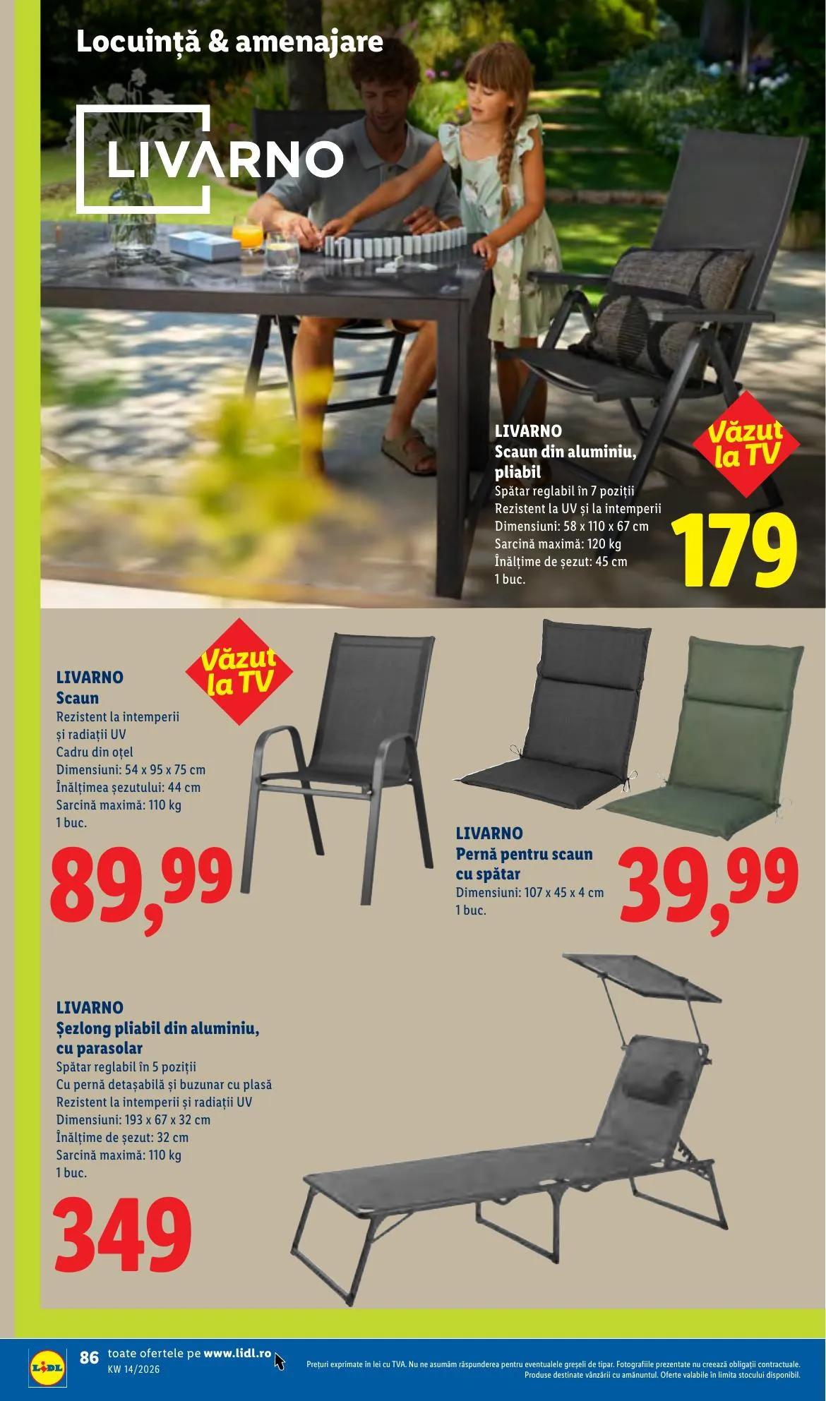 Lidl akciós újság Románia 03.30–04.05 – 86. oldal