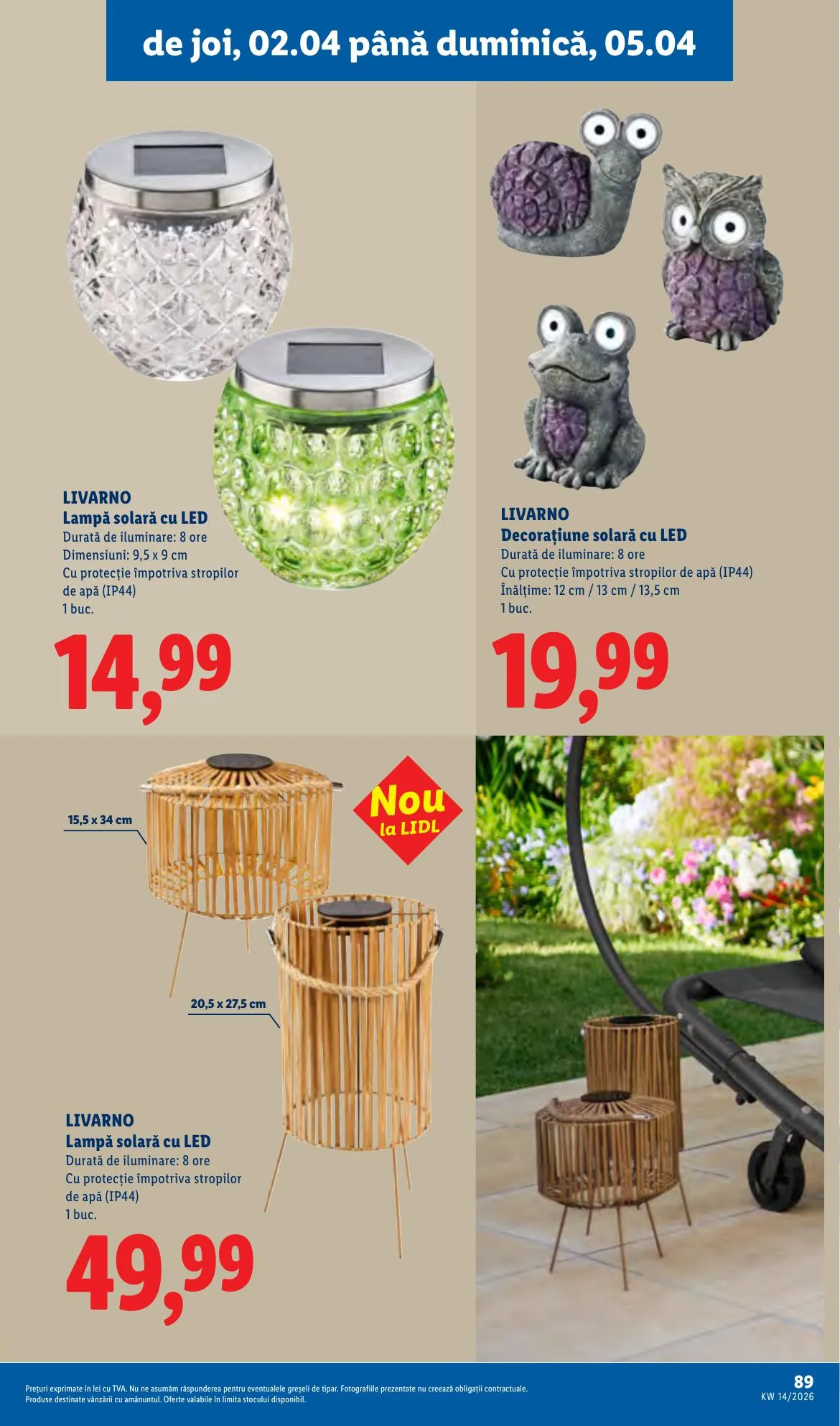 Lidl akciós újság Románia 03.30–04.05 – 89. oldal