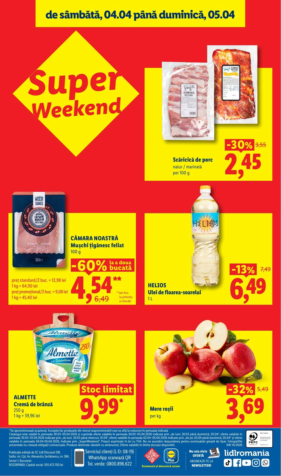 Lidl akciós újság Románia 03.30–04.05 – 98. oldal