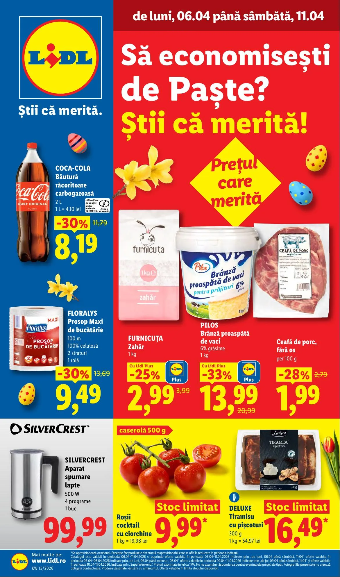 Lidl akciós újság Románia 04.06–04.11