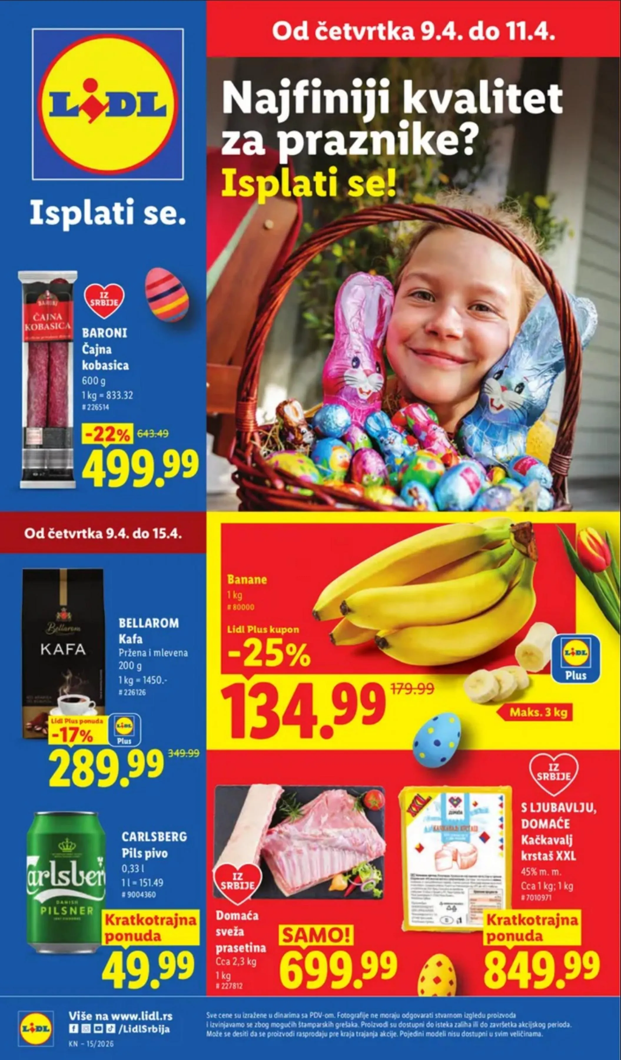 Lidl akciós újság Románia 04.09–04.15