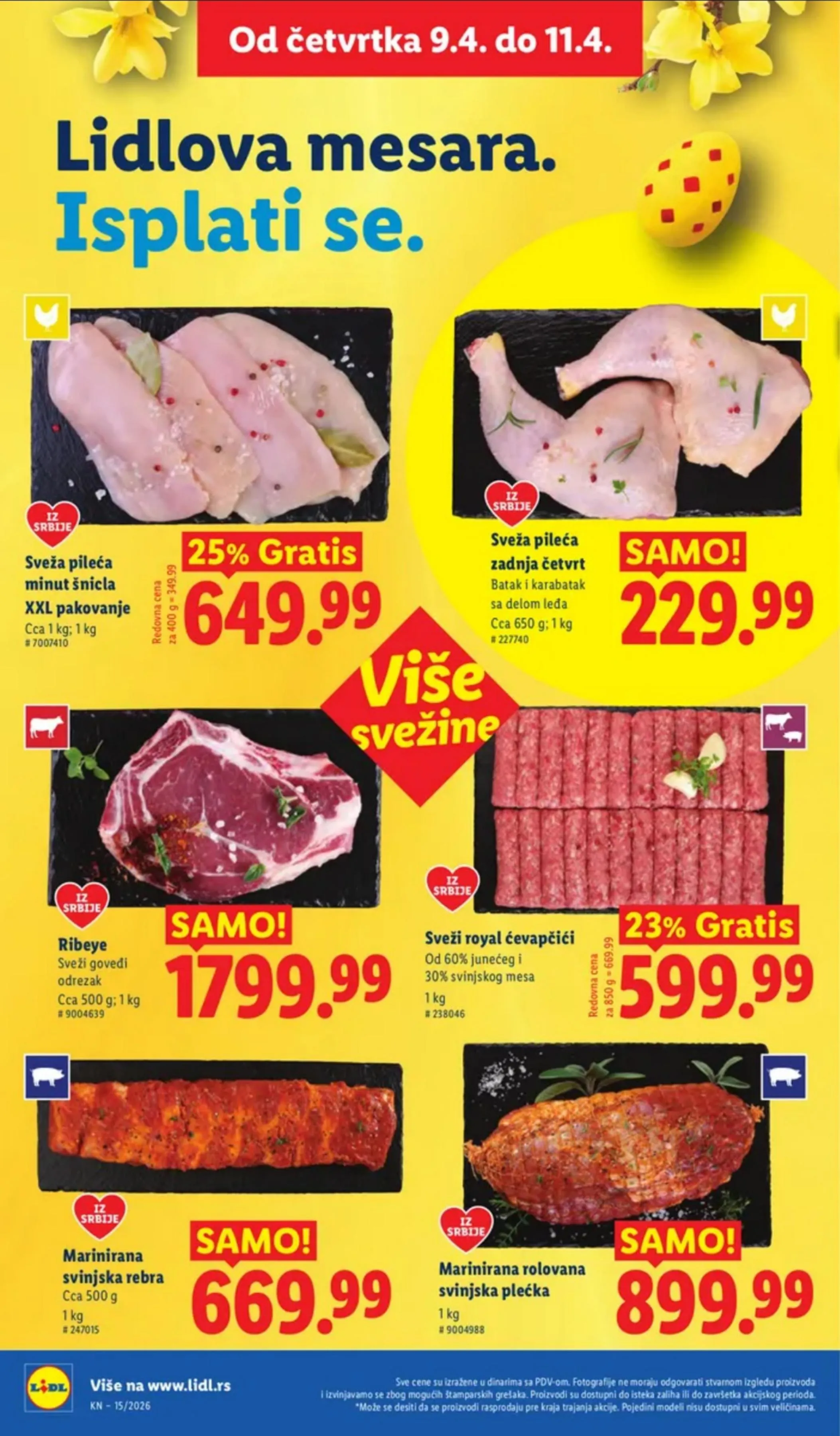 Lidl akciós újság Románia 04.09–04.15 – 18. oldal