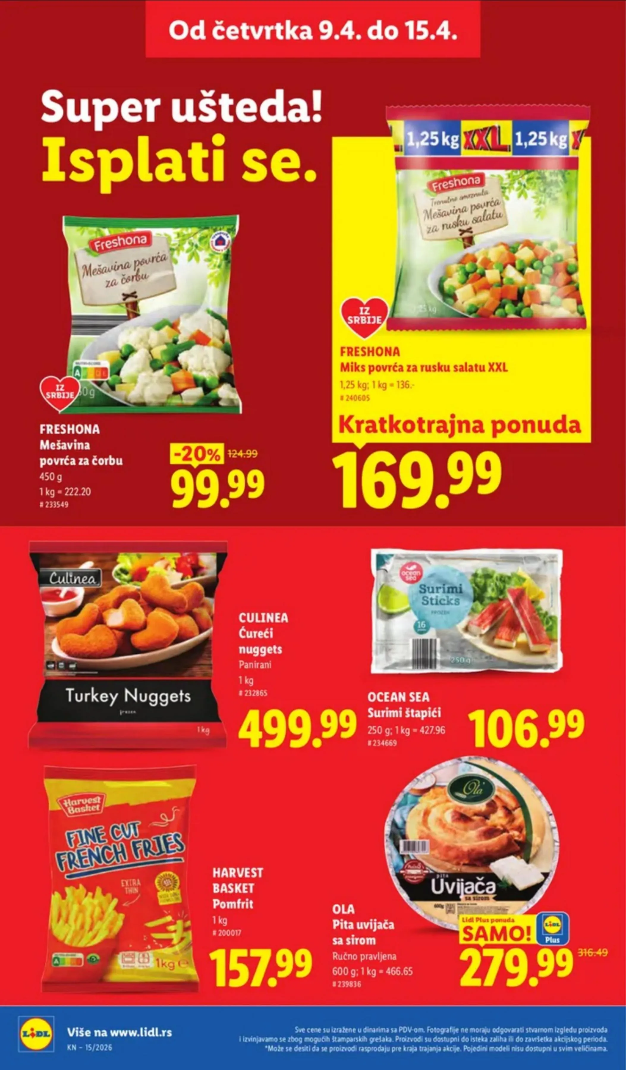 Lidl akciós újság Románia 04.09–04.15 – 22. oldal