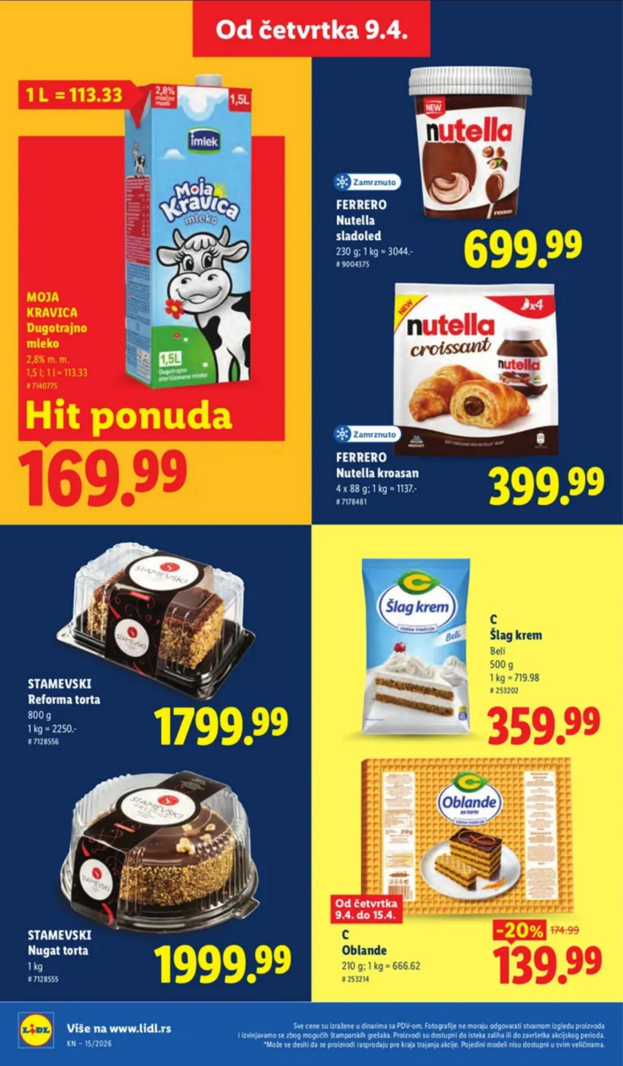 Lidl akciós újság Románia 04.09–04.15 – 32. oldal