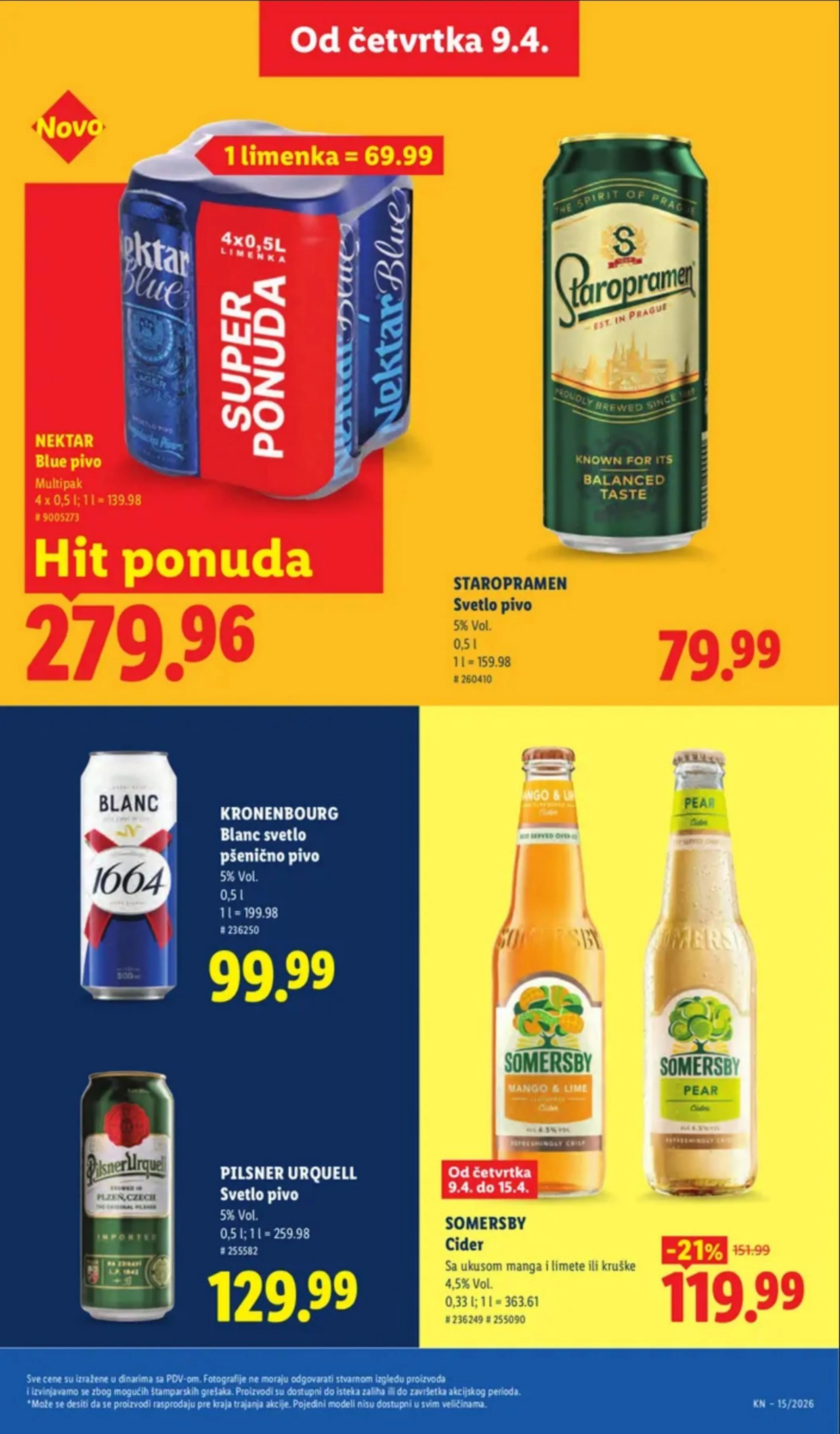 Lidl akciós újság Románia 04.09–04.15 – 39. oldal