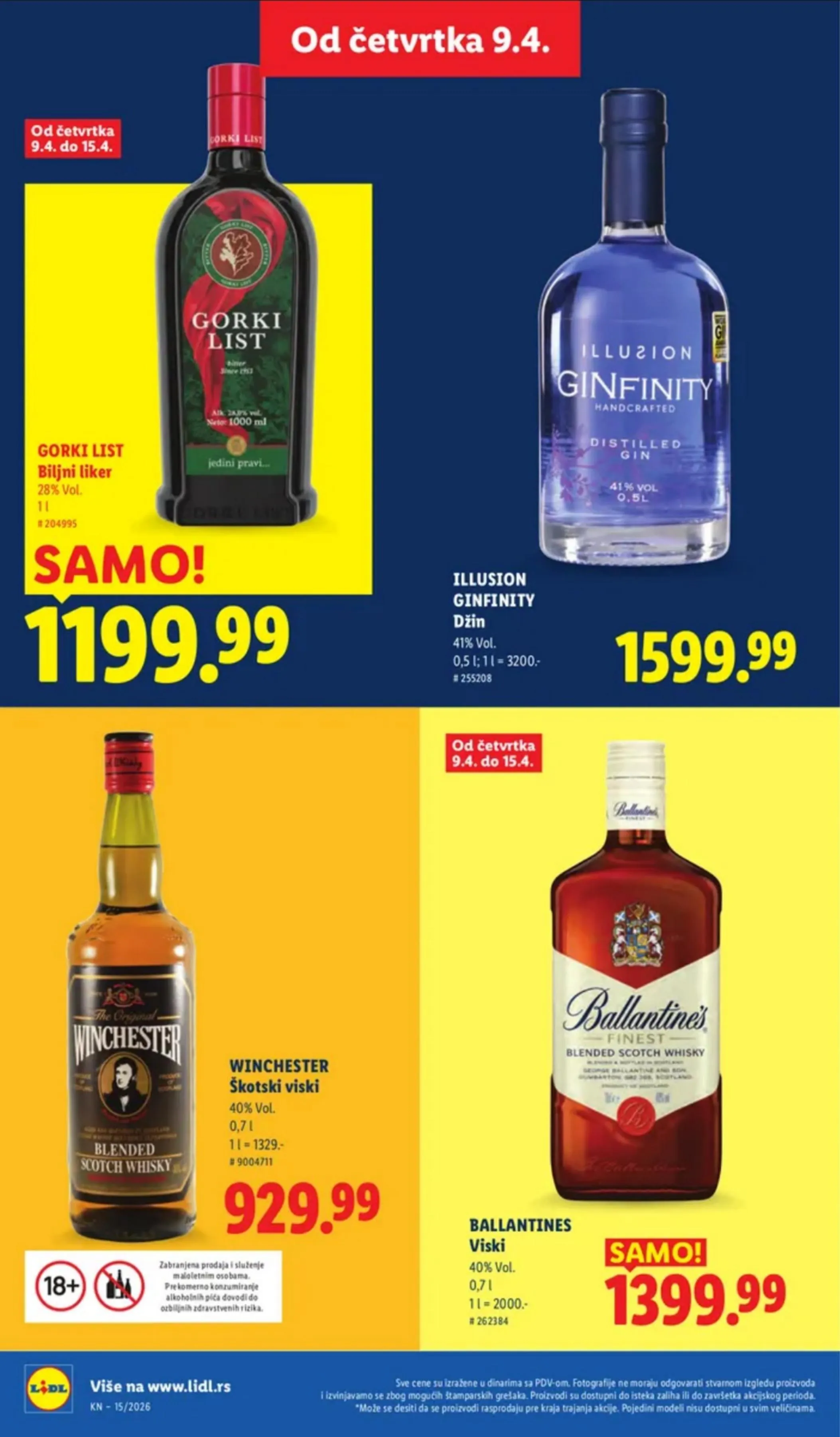 Lidl akciós újság Románia 04.09–04.15 – 40. oldal
