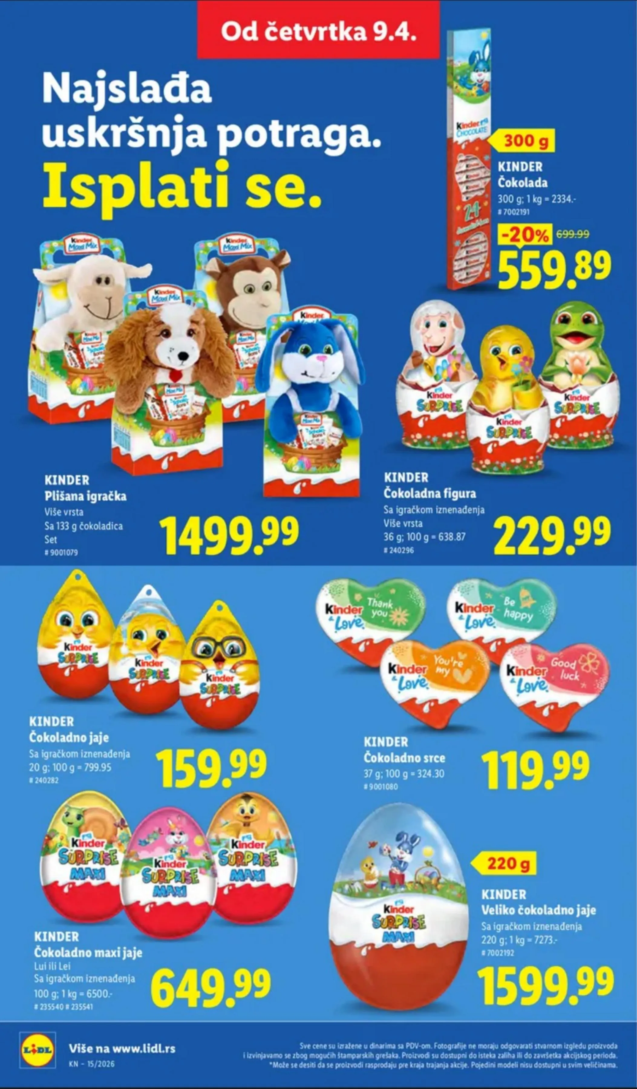 Lidl akciós újság Románia 04.09–04.15 – 70. oldal
