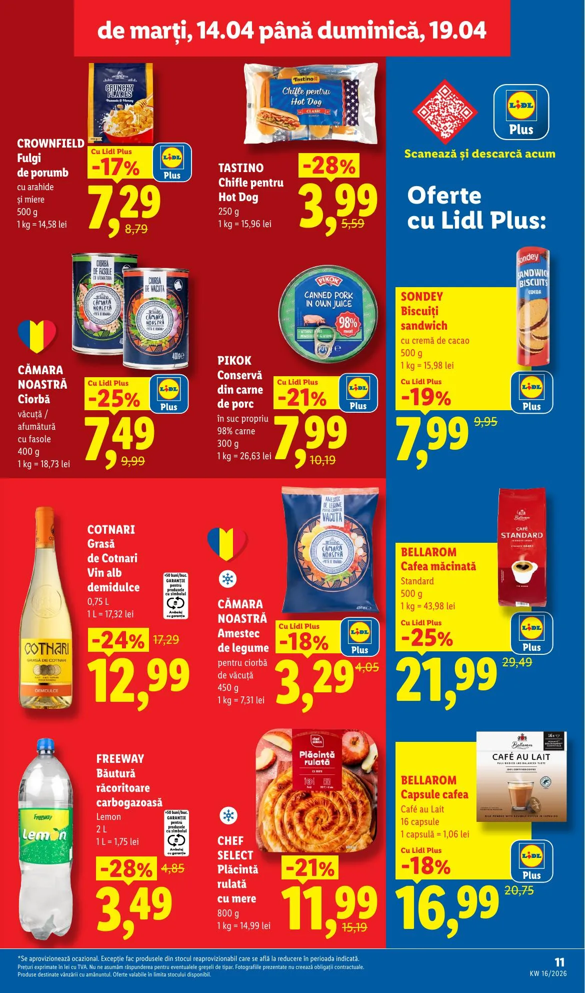 Lidl akciós újság Románia 04.14–04.19 – 11. oldal
