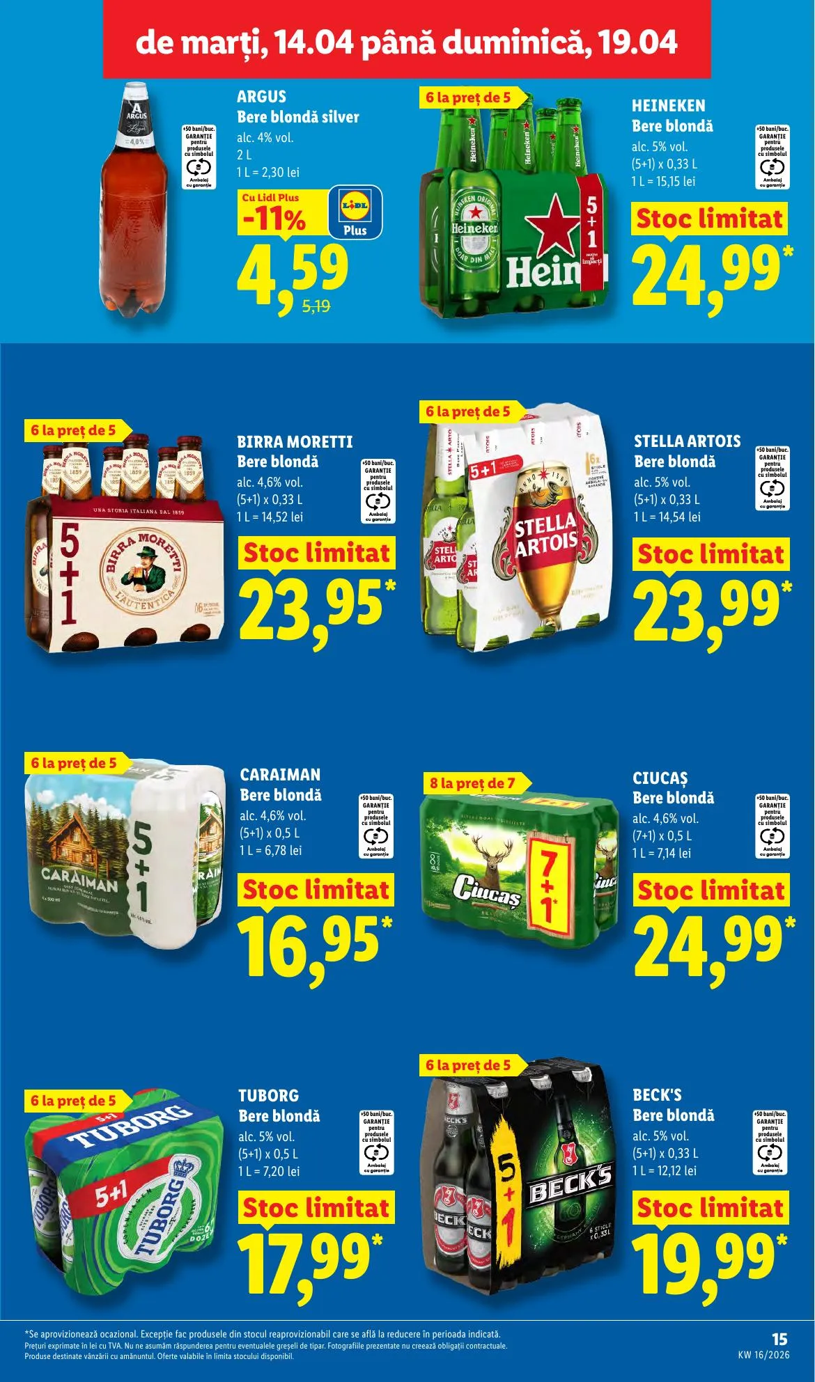 Lidl akciós újság Románia 04.14–04.19 – 15. oldal