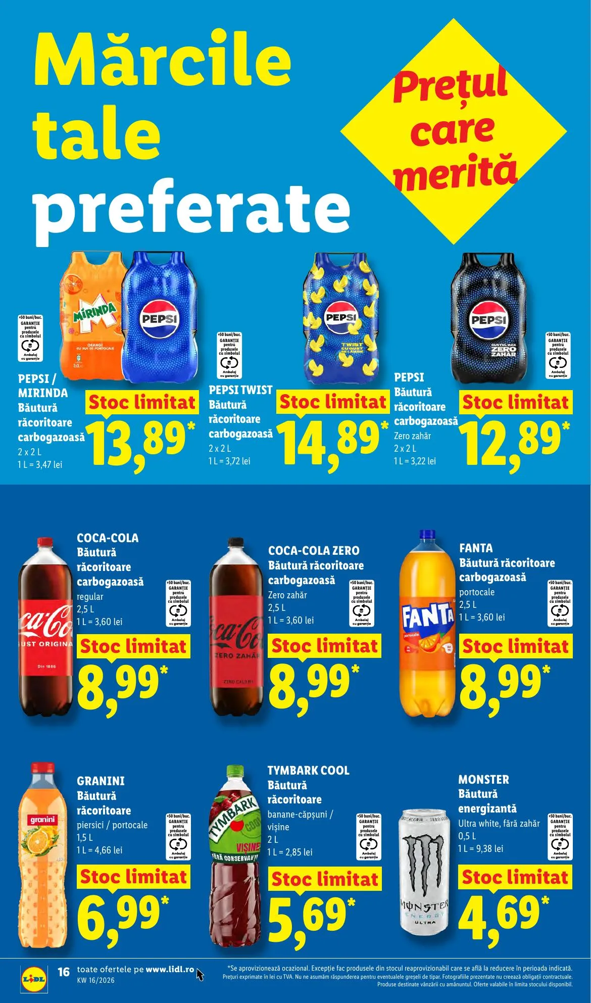 Lidl akciós újság Románia 04.14–04.19 – 16. oldal