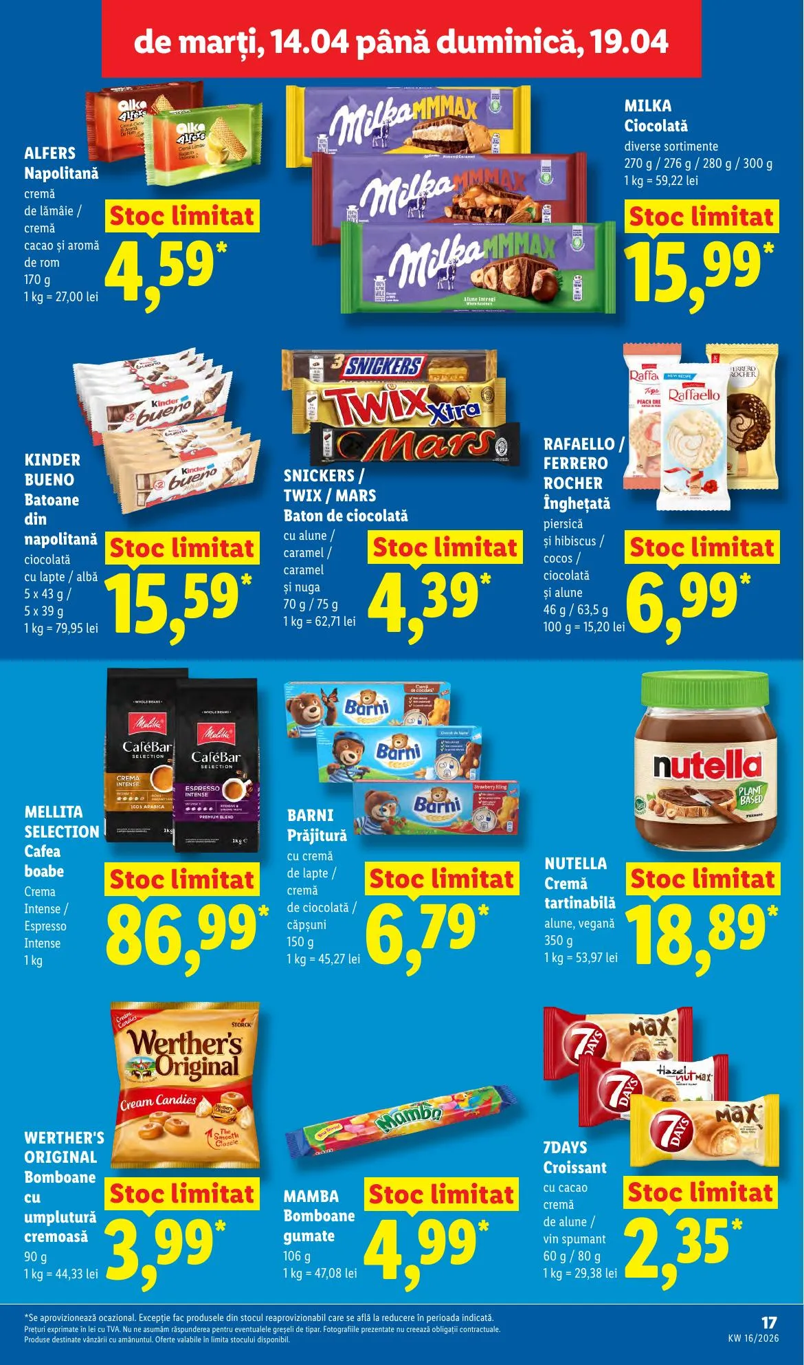 Lidl akciós újság Románia 04.14–04.19 – 17. oldal