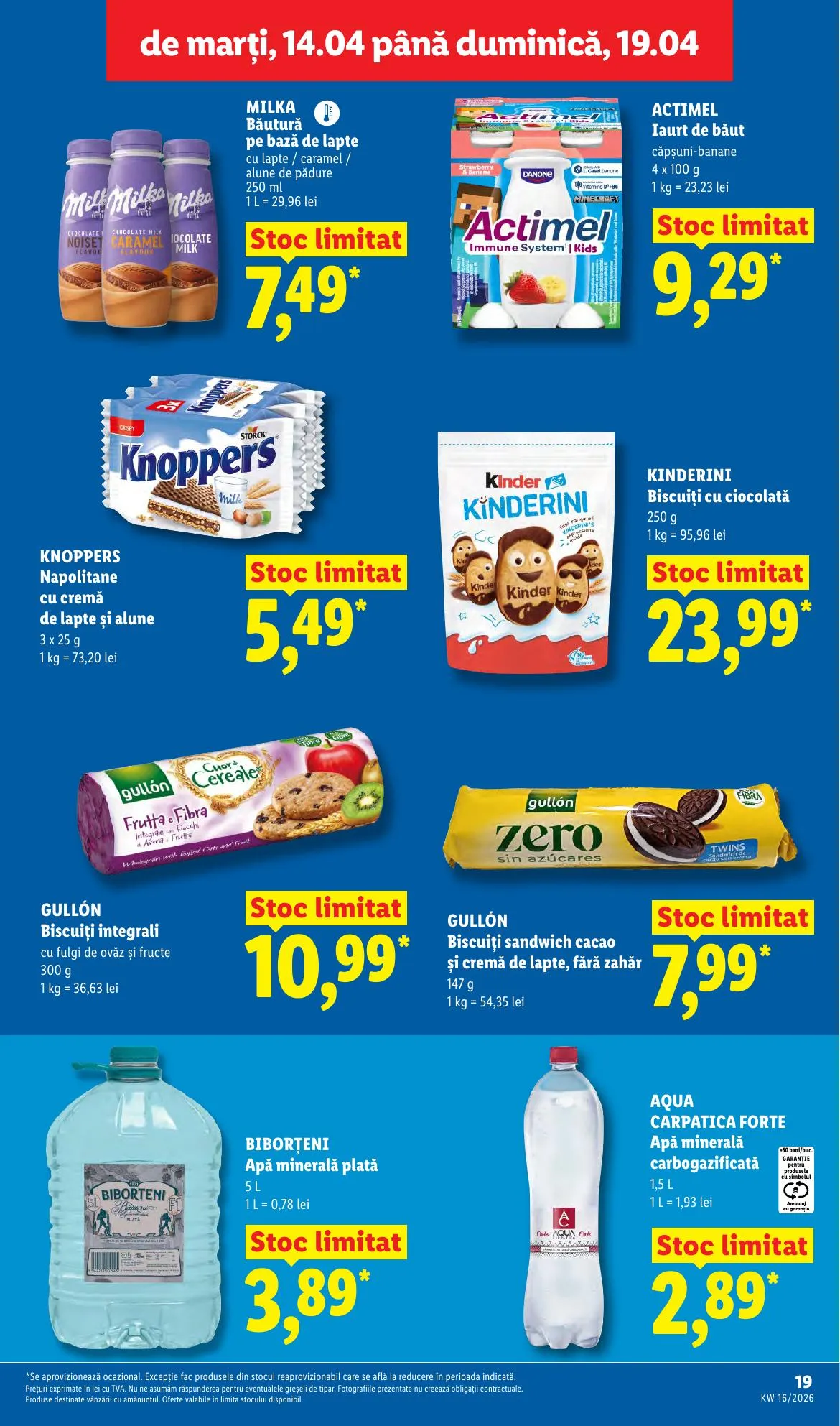 Lidl akciós újság Románia 04.14–04.19 – 19. oldal