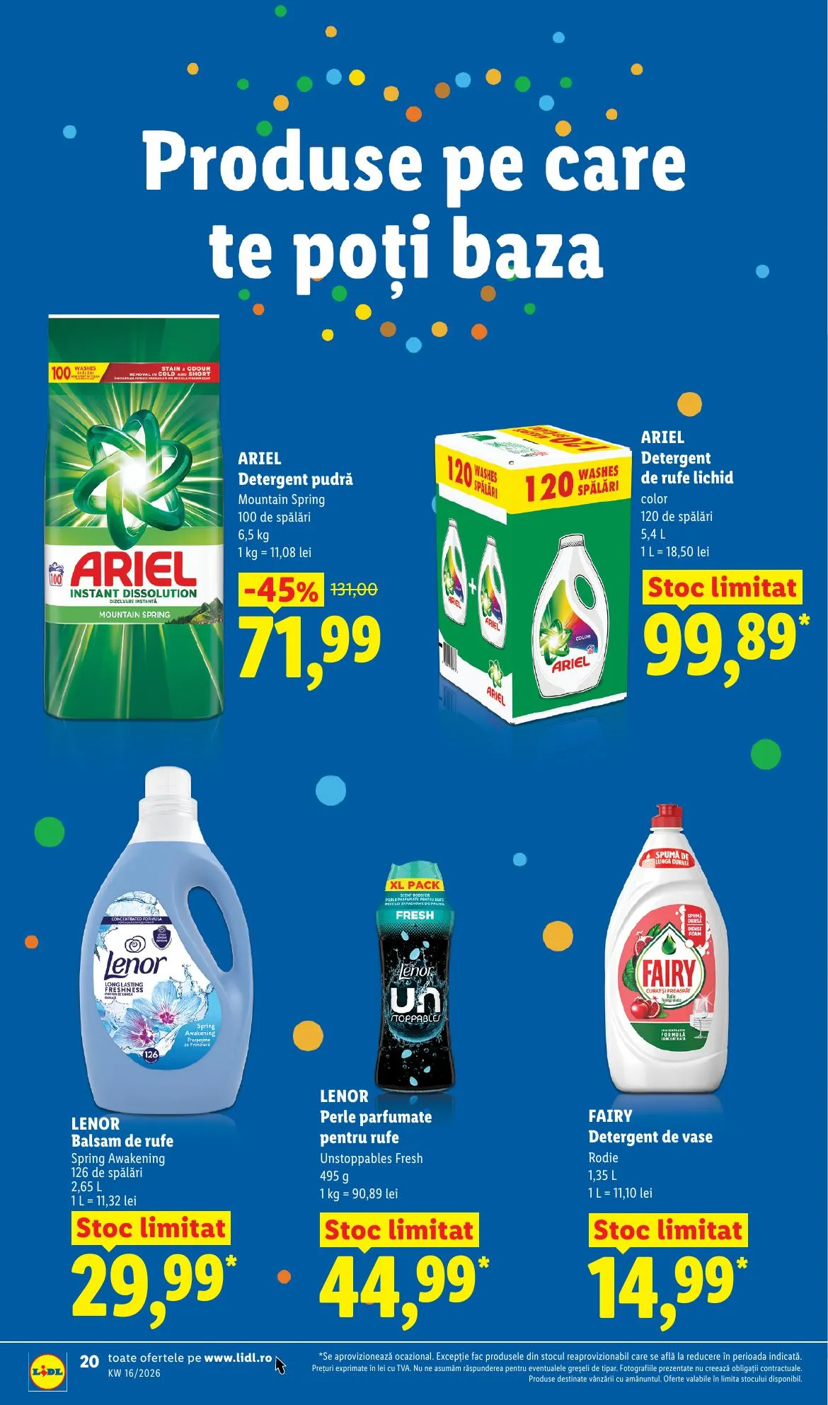 Lidl akciós újság Románia 04.14–04.19 – 20. oldal