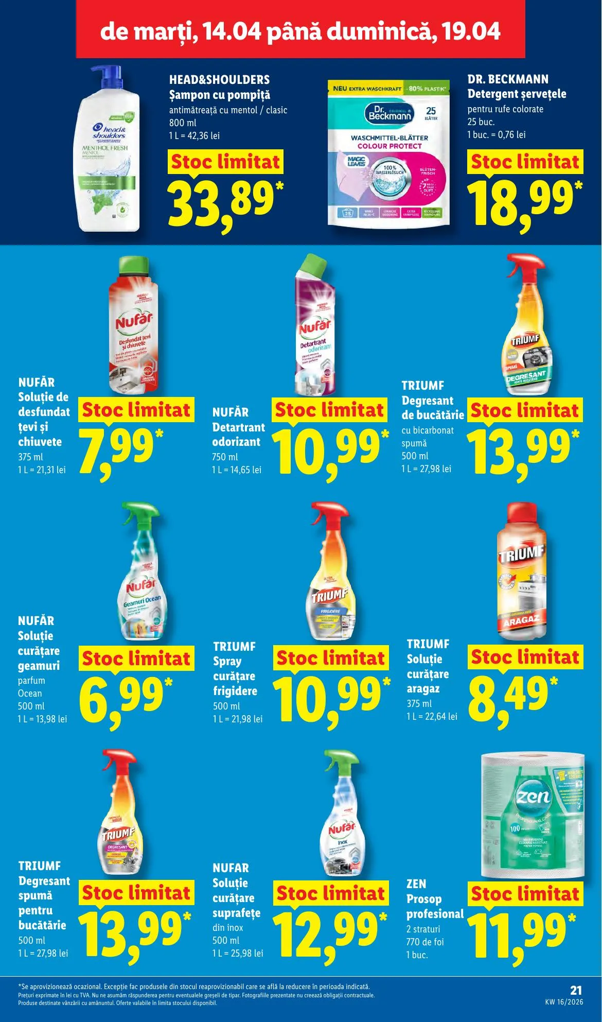 Lidl akciós újság Románia 04.14–04.19 – 21. oldal