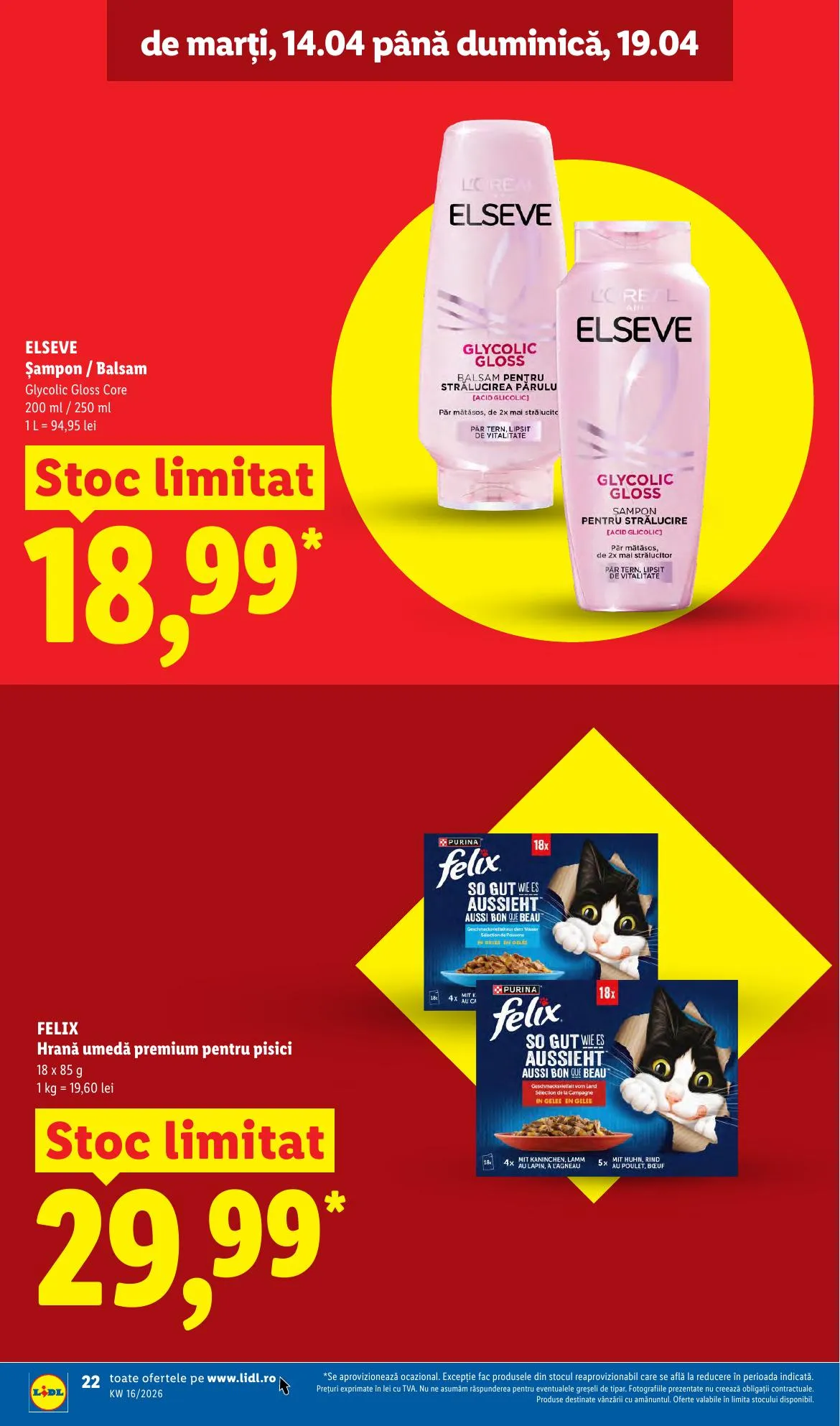 Lidl akciós újság Románia 04.14–04.19 – 22. oldal