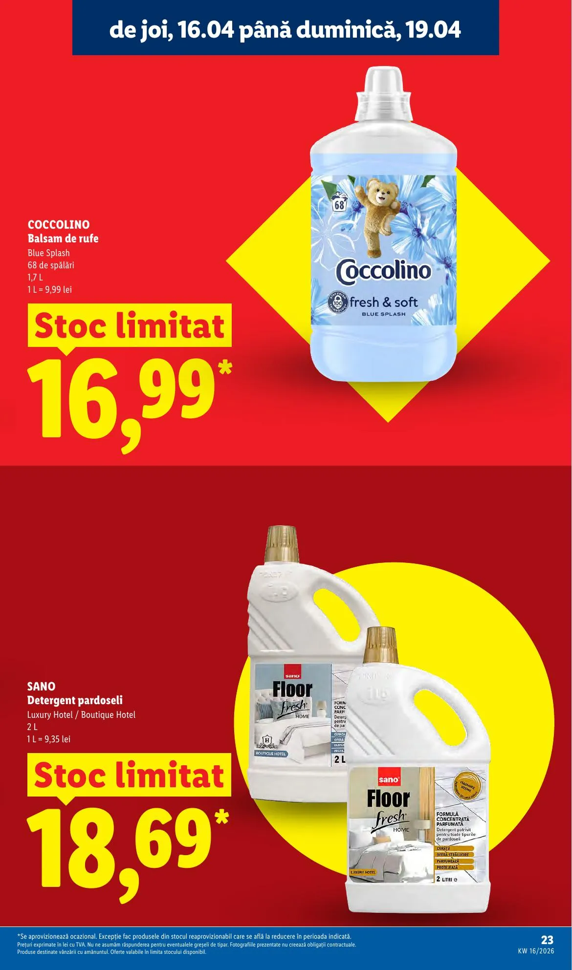 Lidl akciós újság Románia 04.14–04.19 – 23. oldal