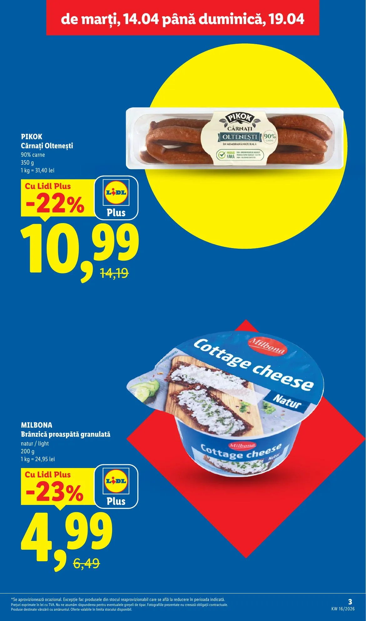 Lidl akciós újság Románia 04.14–04.19 – 3. oldal