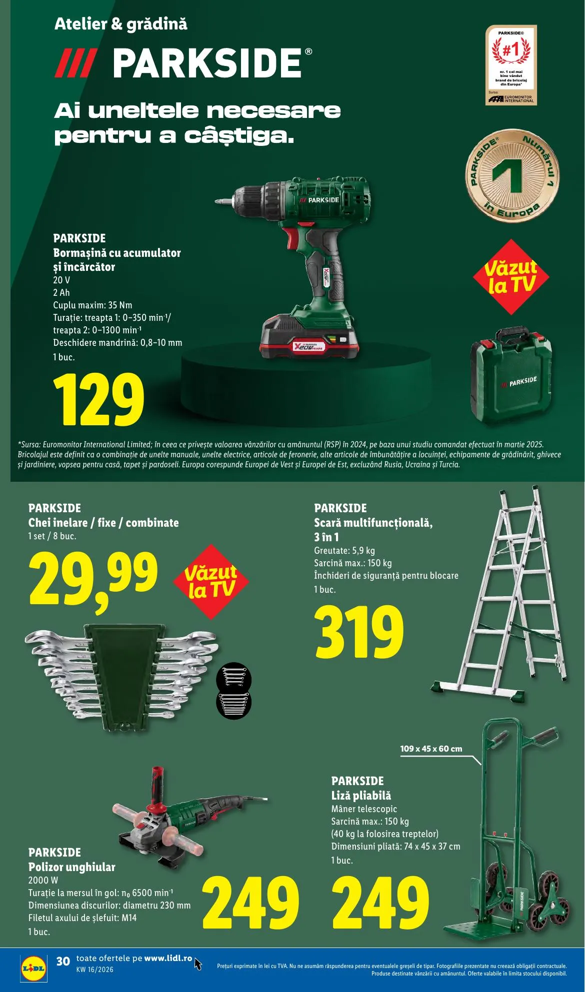 Lidl akciós újság Románia 04.14–04.19 – 30. oldal