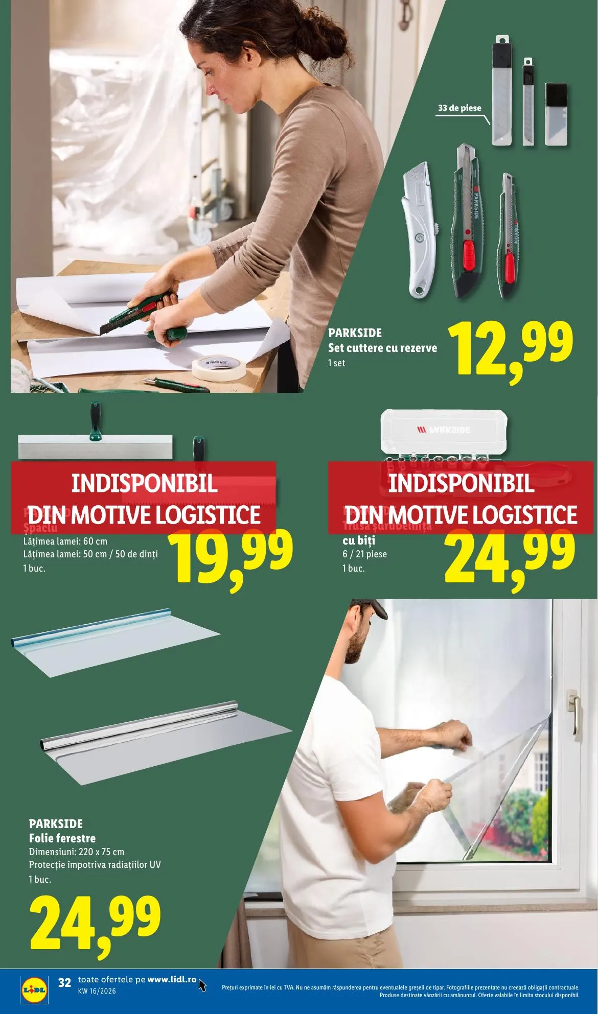 Lidl akciós újság Románia 04.14–04.19 – 32. oldal