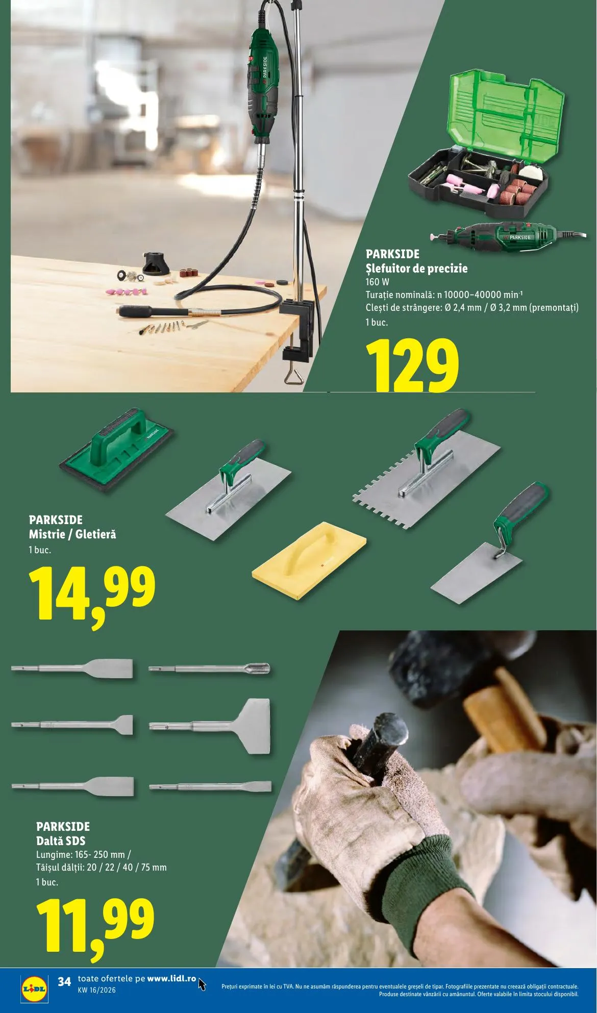 Lidl akciós újság Románia 04.14–04.19 – 34. oldal