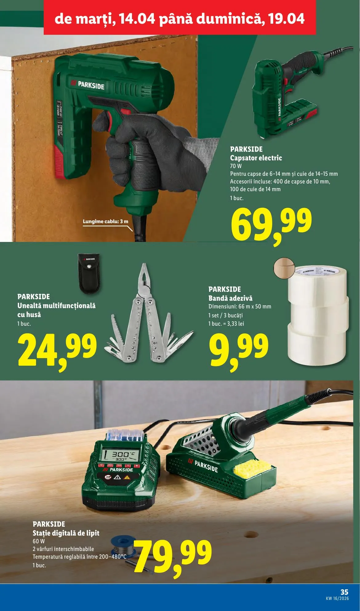 Lidl akciós újság Románia 04.14–04.19 – 35. oldal